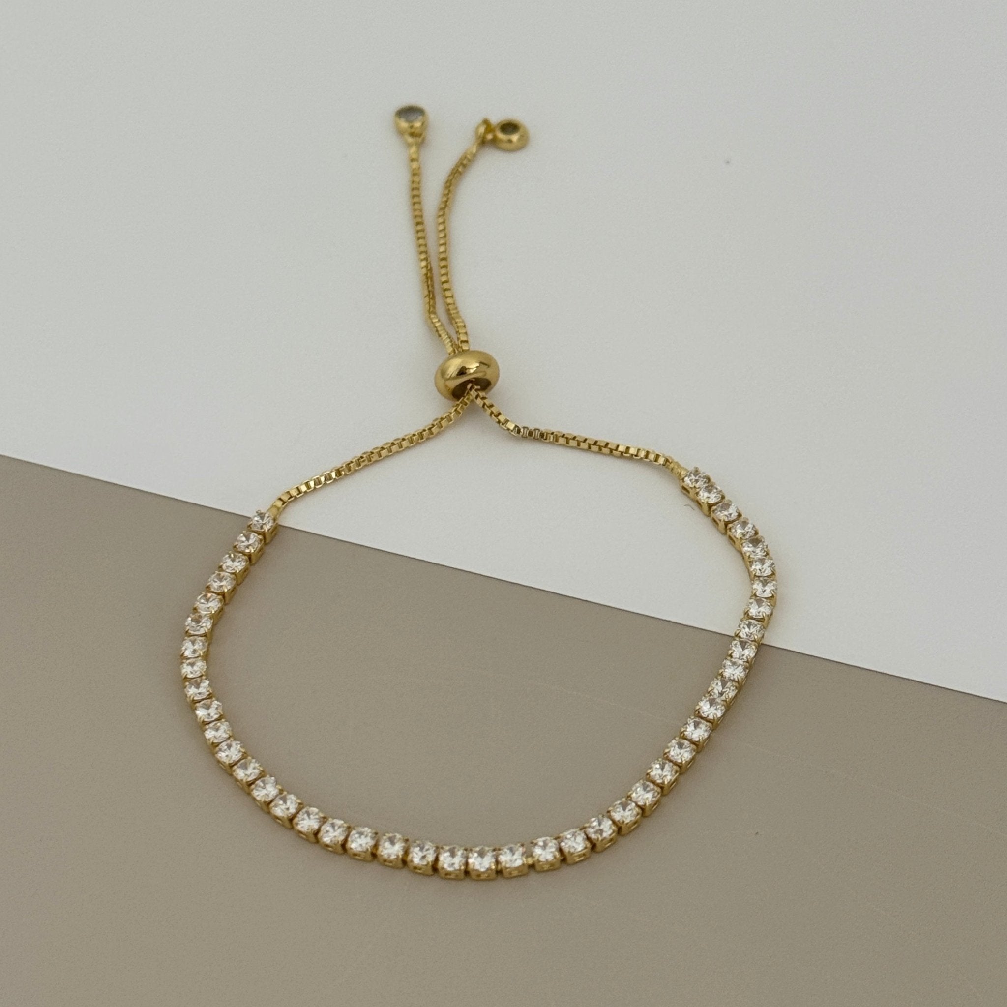 Classic Adjustable Tennis Bracelet - Bracelets | LimaLimón Store - 4