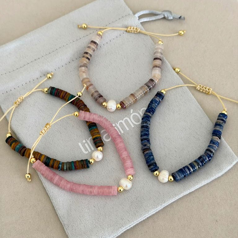 Coastal Beaded Bracelet - Bracelet | LimaLimón Store - 1
