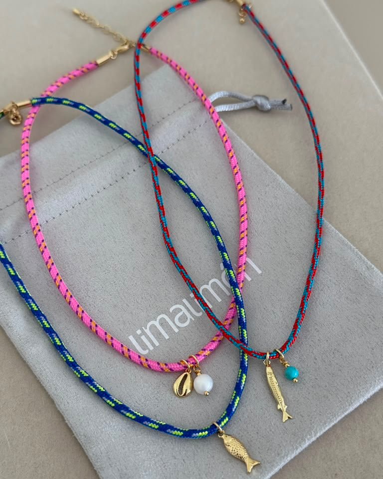 Coastal Cord Necklace - Necklaces | LimaLimón Store - 8