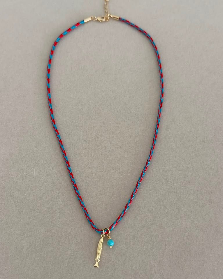 Coastal Cord Necklace - Necklaces | LimaLimón Store - 2