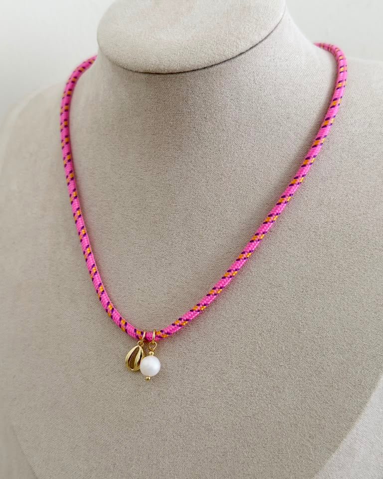 Coastal Cord Necklace - Necklaces | LimaLimón Store - 5