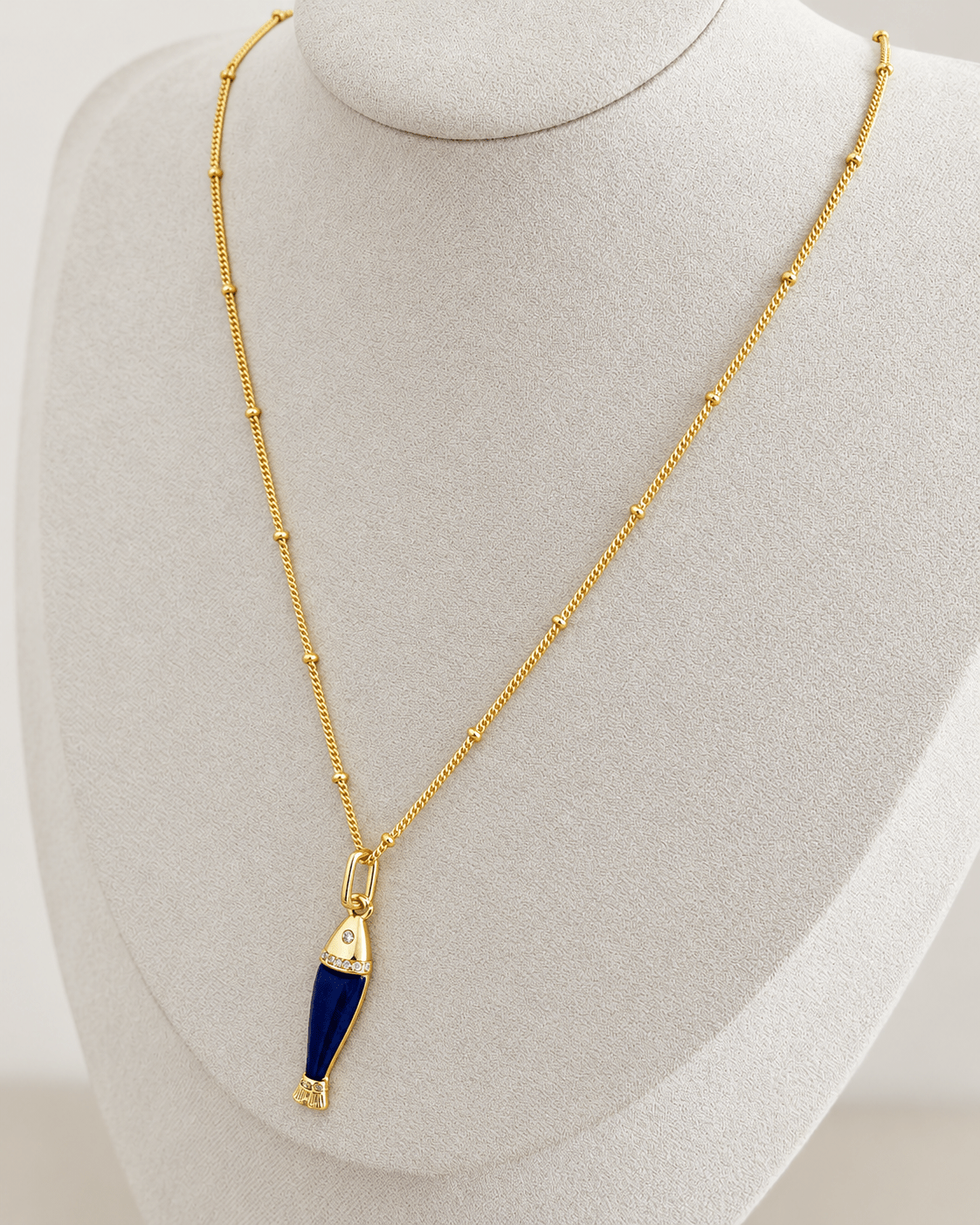 Coastal Fish Pendant Necklace - Necklaces | LimaLimón Store - 2