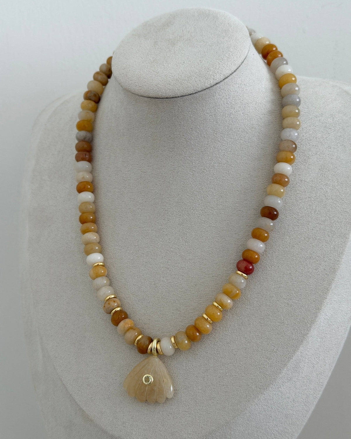 Coastal Stone Charm Necklace - Necklaces | LimaLimón Store - 6