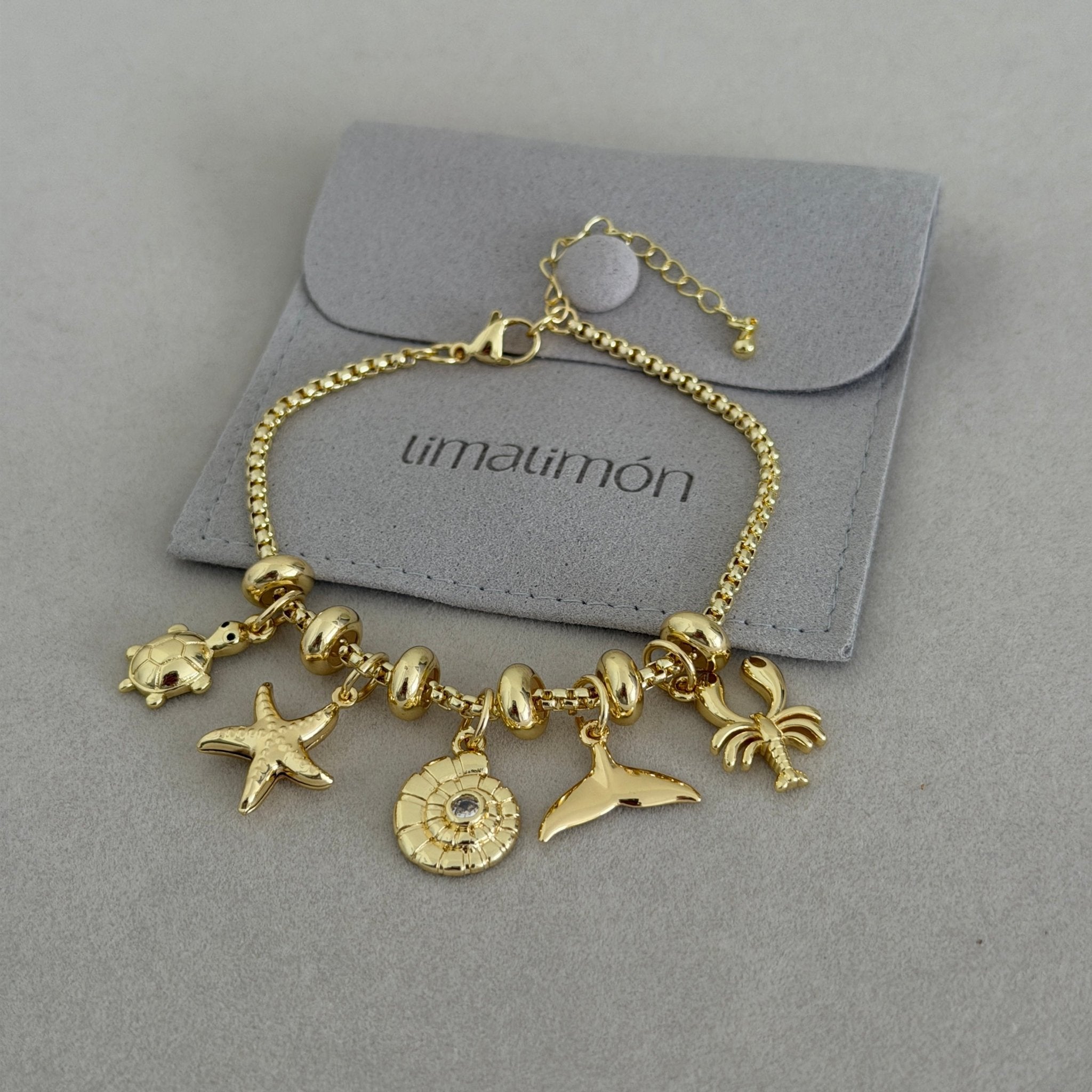 Coastal Treasures Charm Bracelet - Bracelet | LimaLimón Store - 3