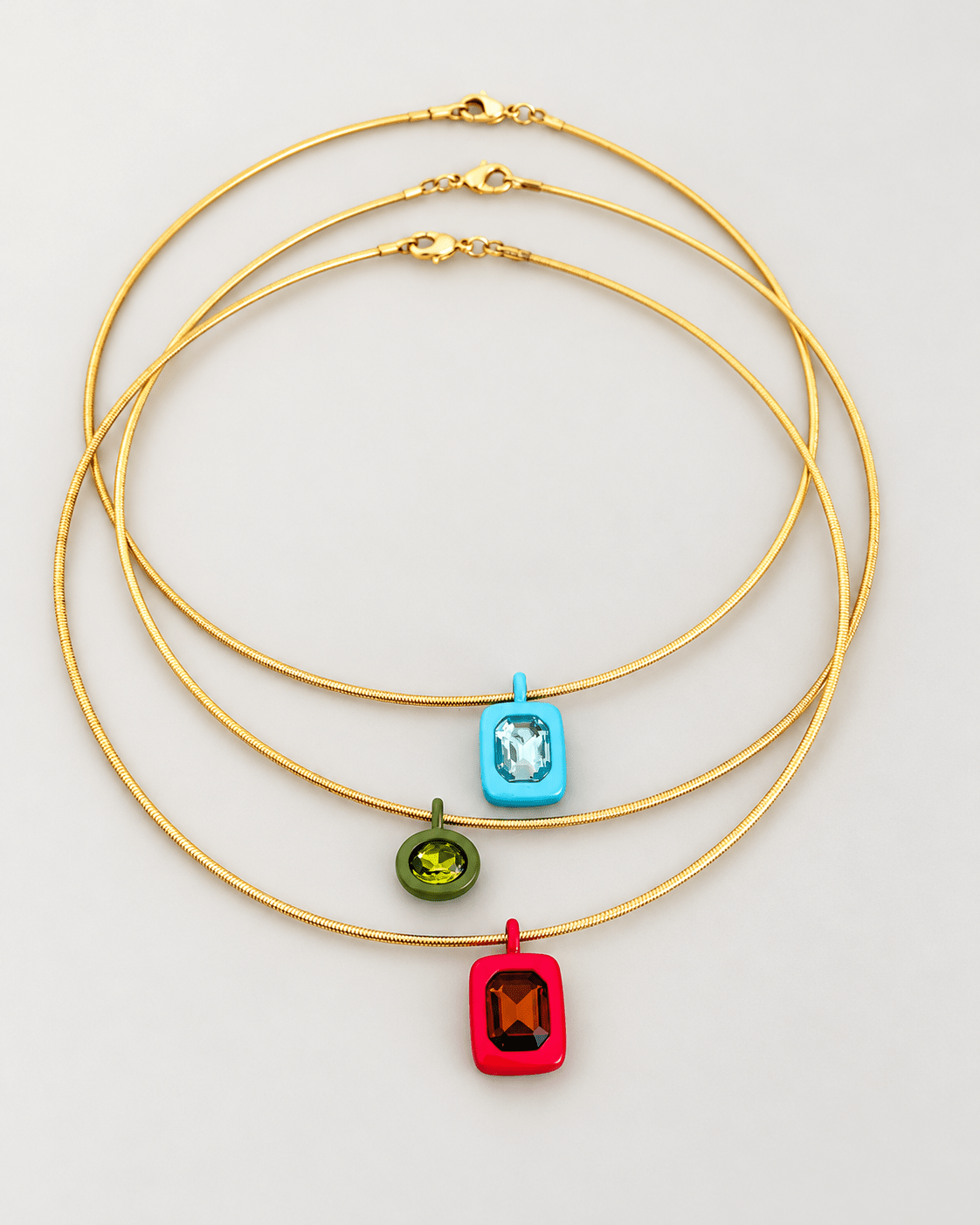 Color Gem Necklace - Necklace | LimaLimón Store - 1