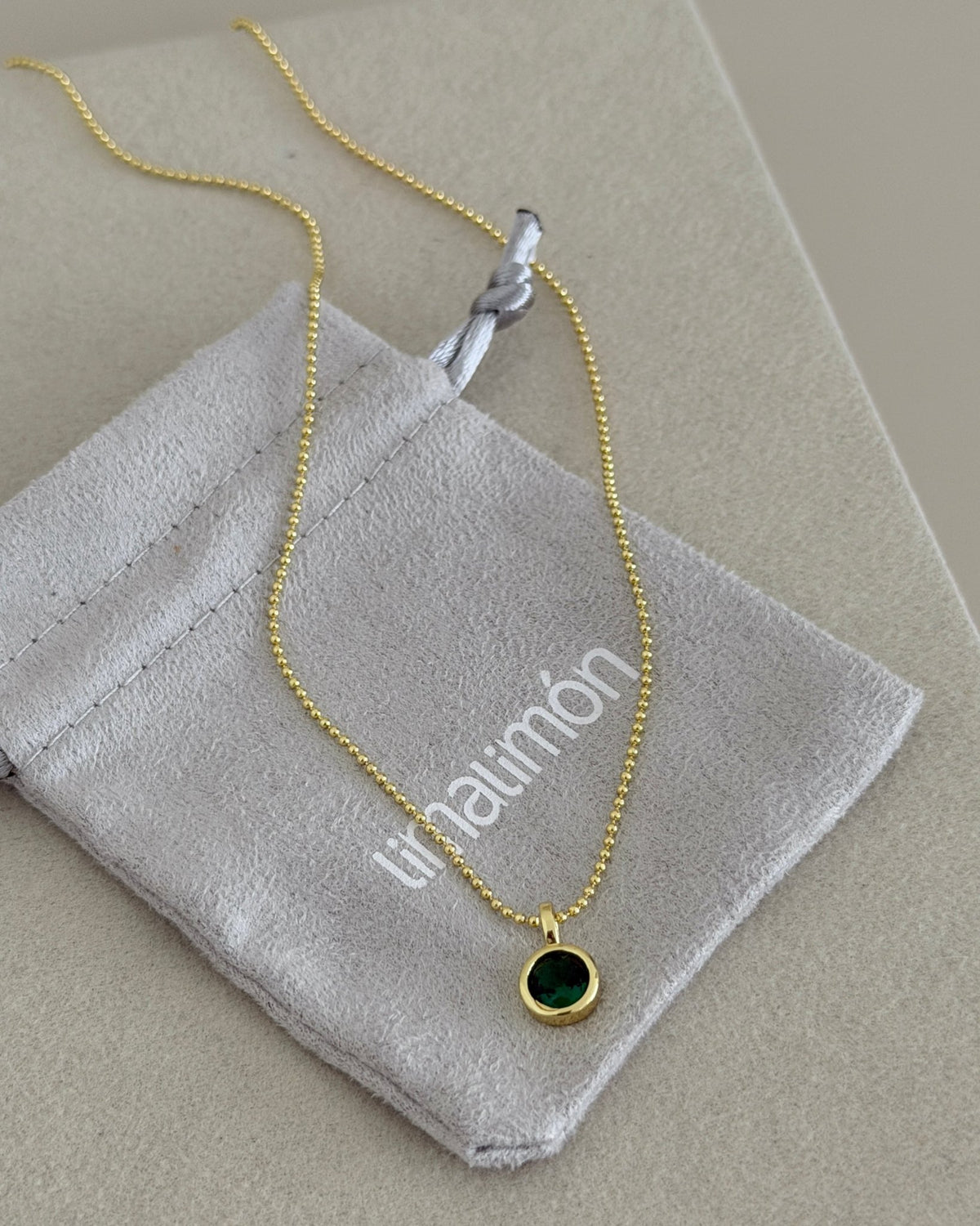 Color Solitaire Necklace - Necklaces | LimaLimón Store - 4