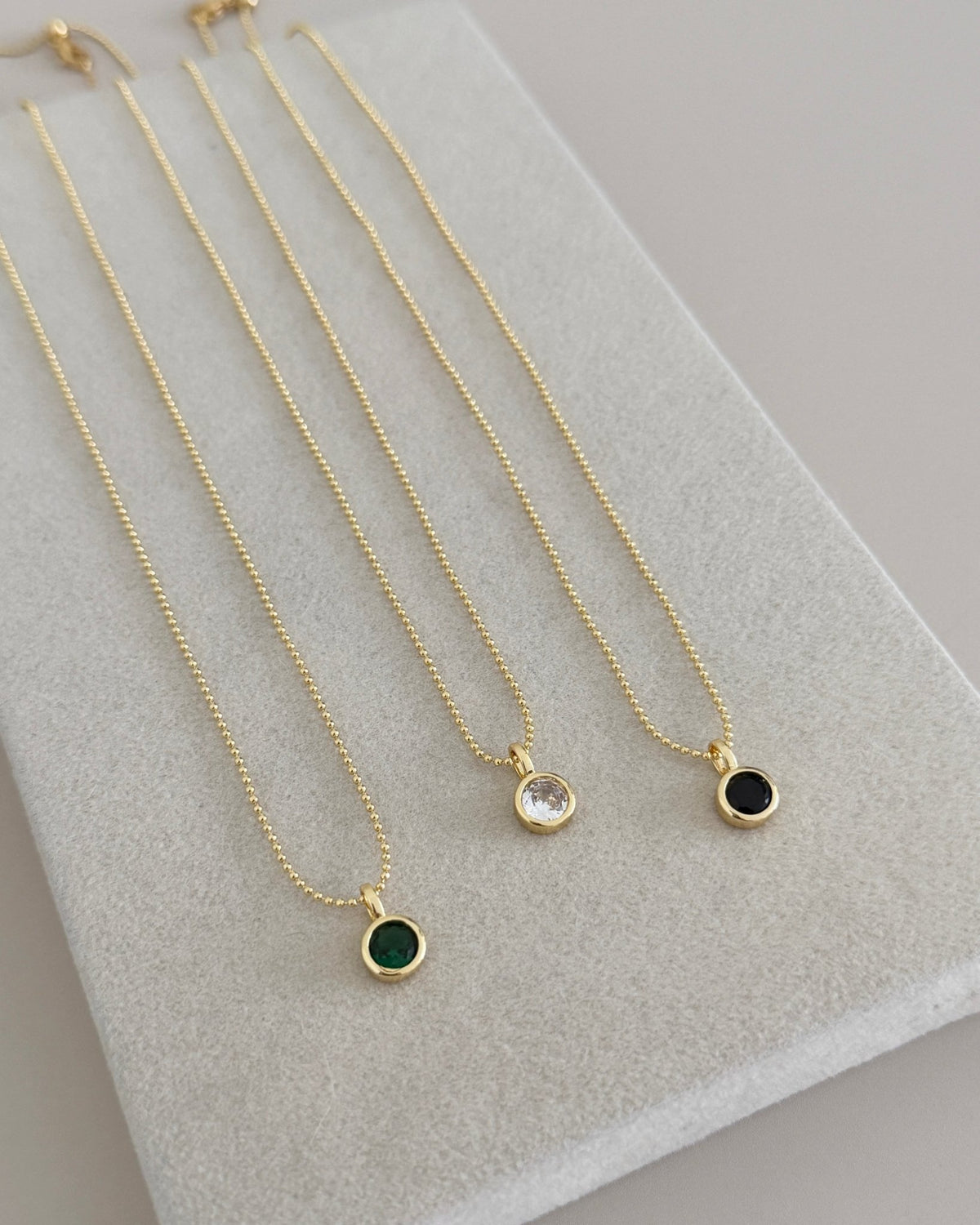 Color Solitaire Necklace - Necklaces | LimaLimón Store - 7