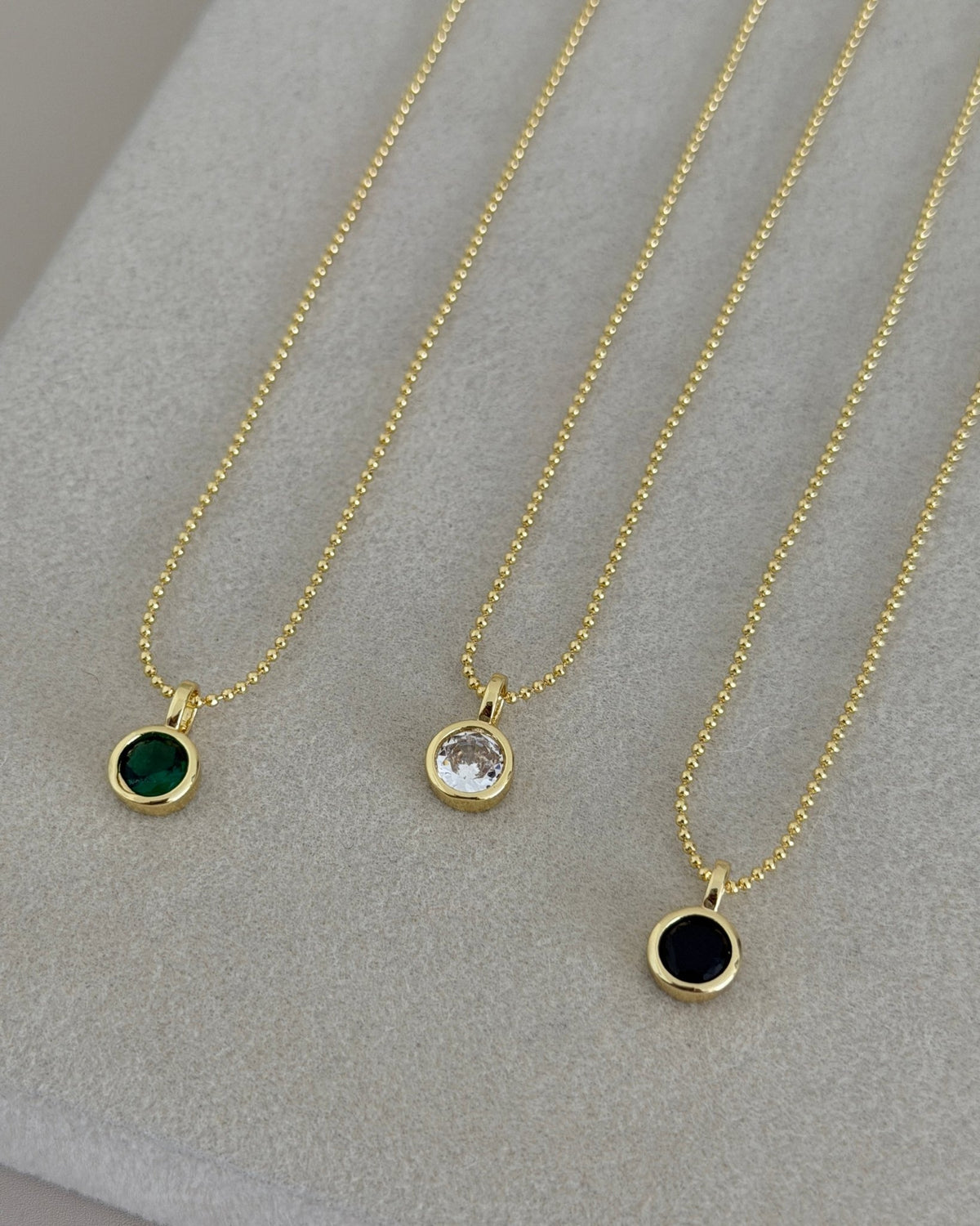 Color Solitaire Necklace - Necklaces | LimaLimón Store - 6