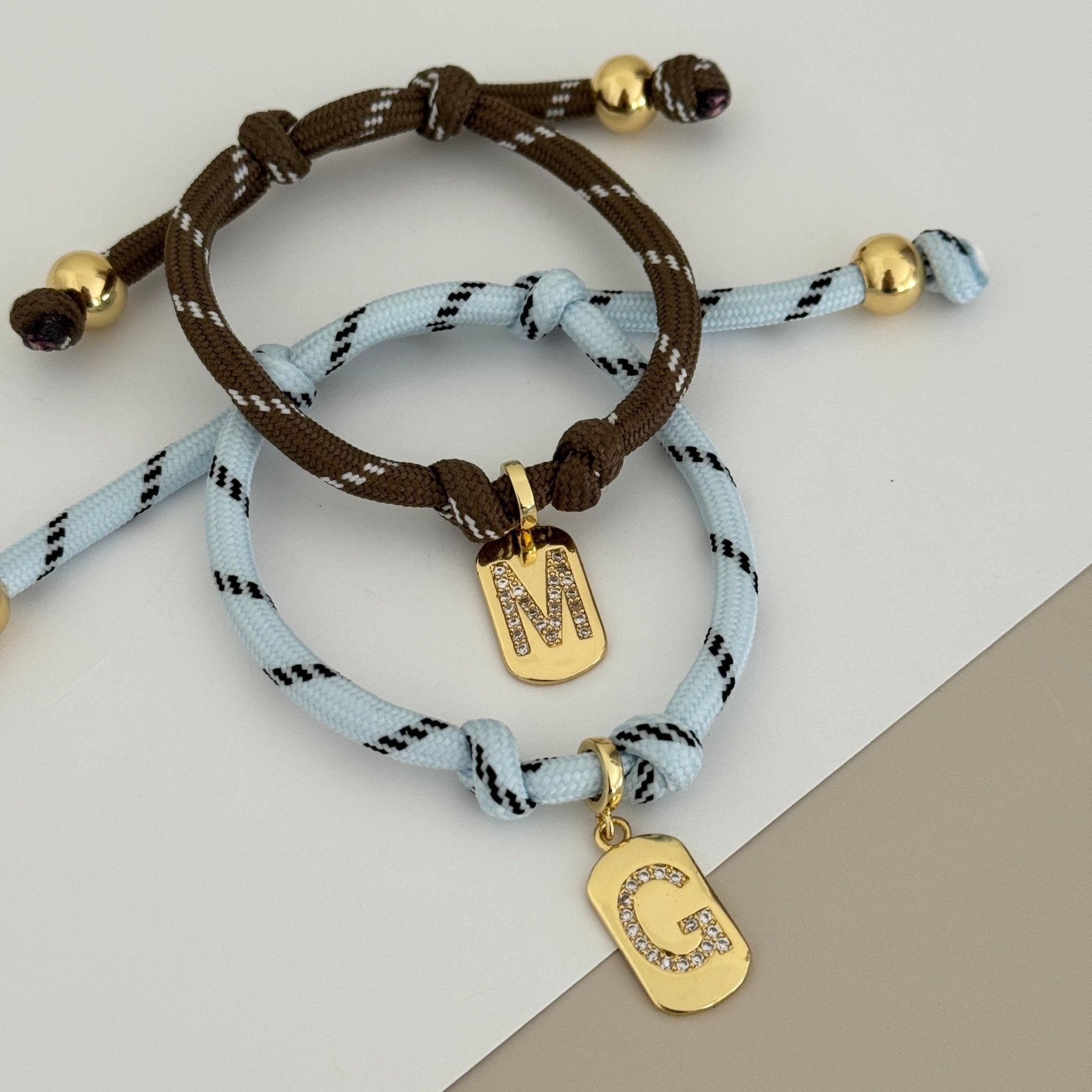 Colorful Initial Cord Bracelets - Bracelets | LimaLimón Store - 7
