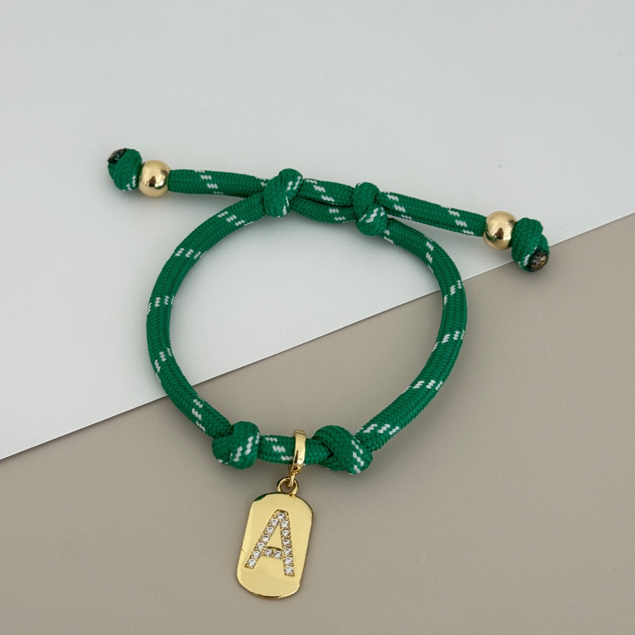 Colorful Initial Cord Bracelets - Bracelets | LimaLimón Store - 6