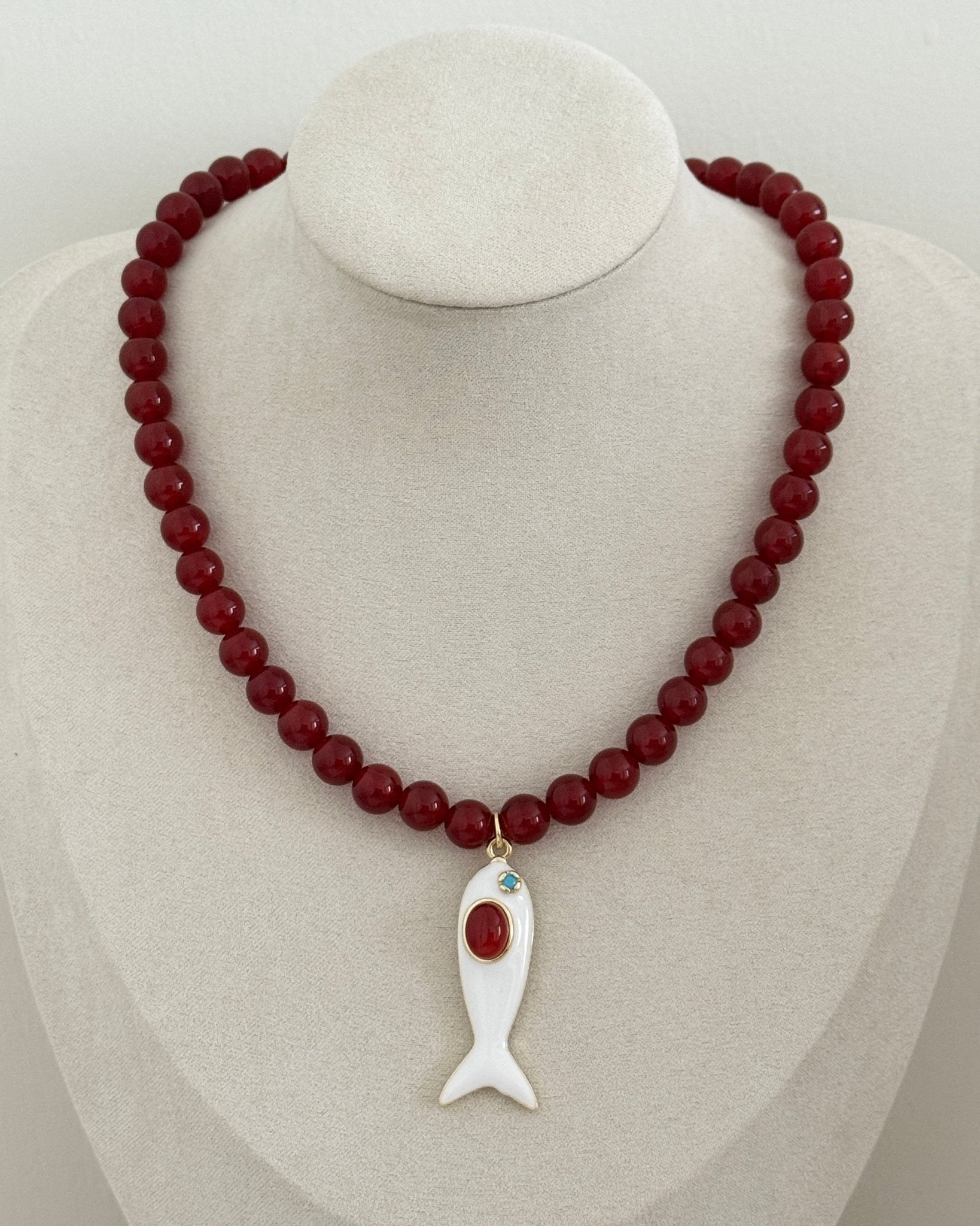 Coral Fish Necklace - Necklaces | LimaLimón Store - 2