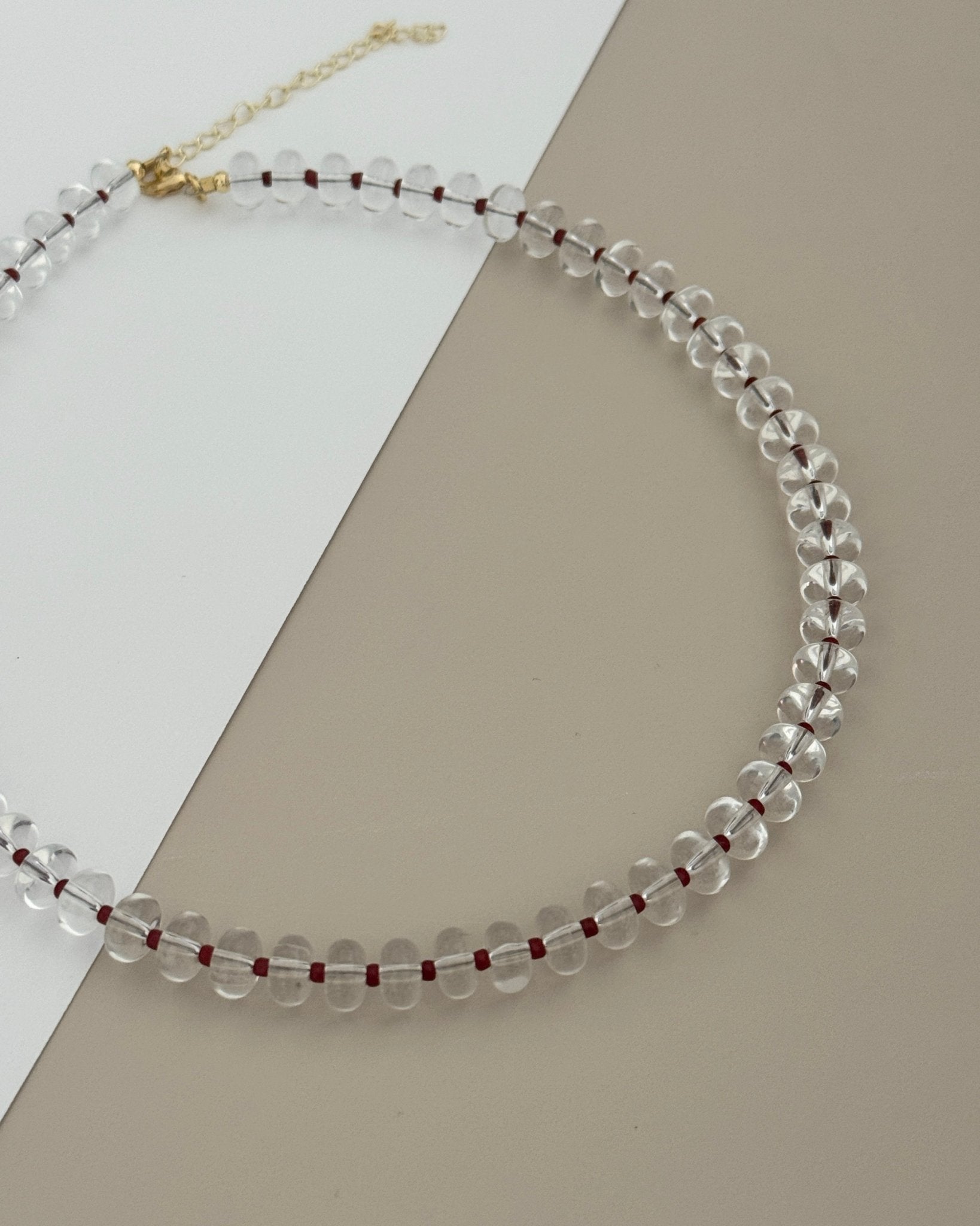 Crystal Clarity Necklace - Necklaces | LimaLimón Store - 1