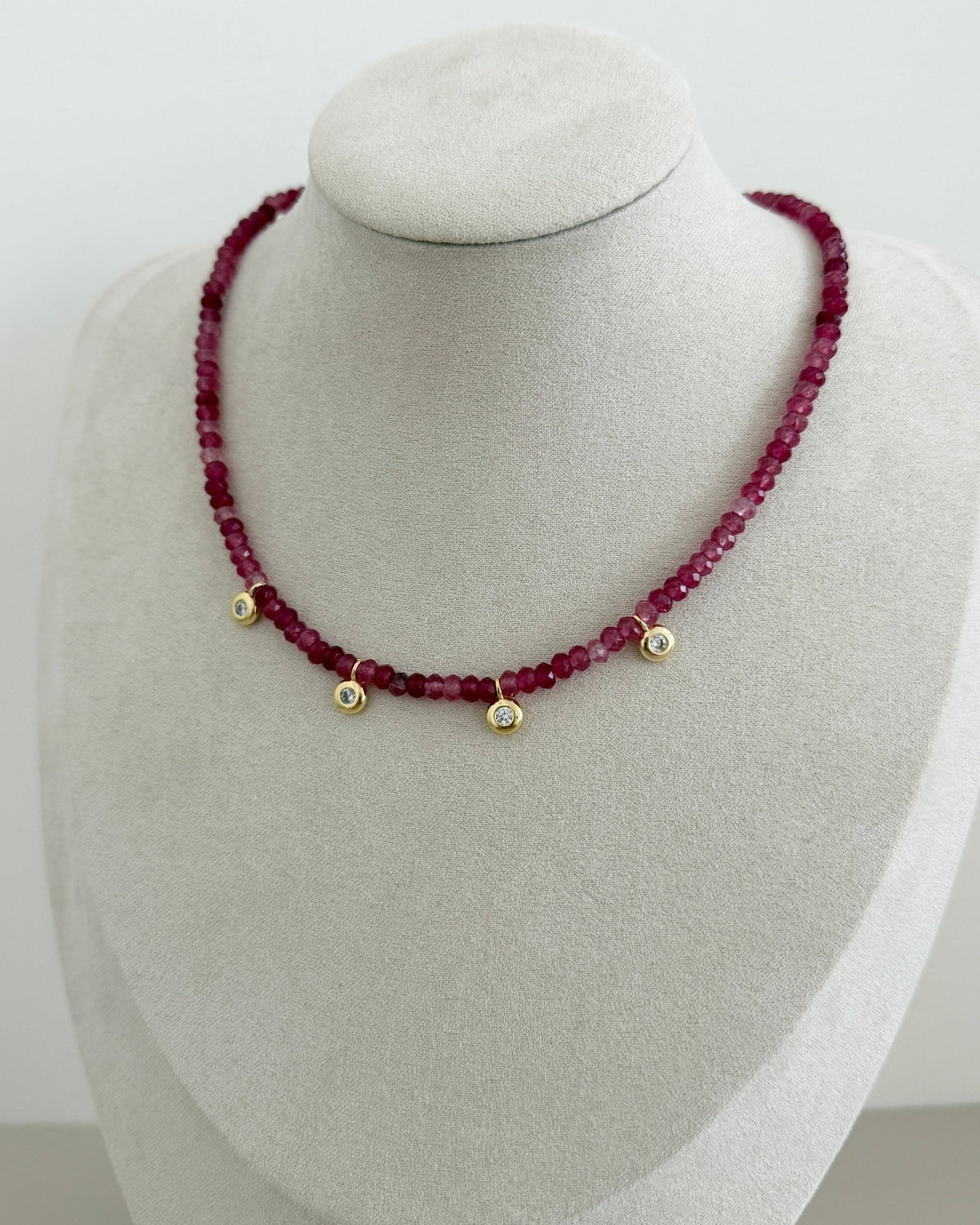 Crystal Drop Choker - Necklaces | LimaLimón Store - 3