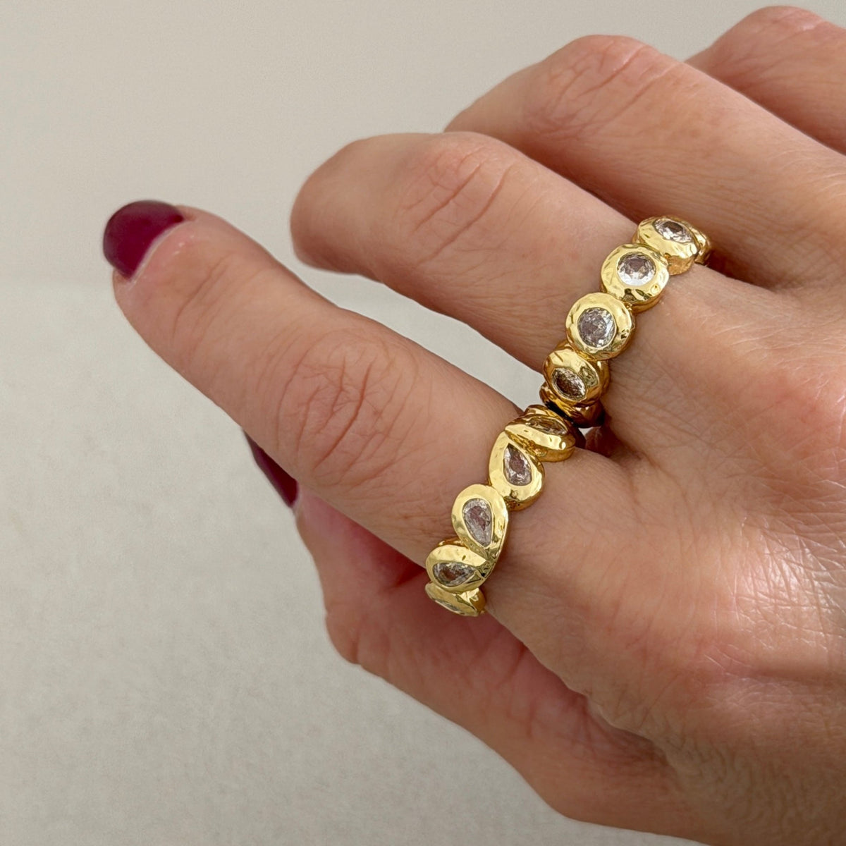 Crystal Duo Ring - ring jewelry | LimaLimón Store - 4