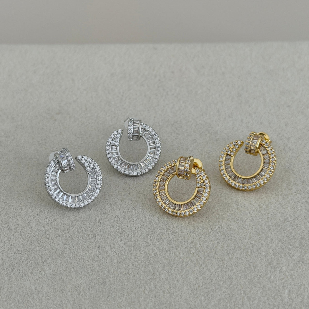Crystal Knot Earrings - Earring | LimaLimón Store - 1