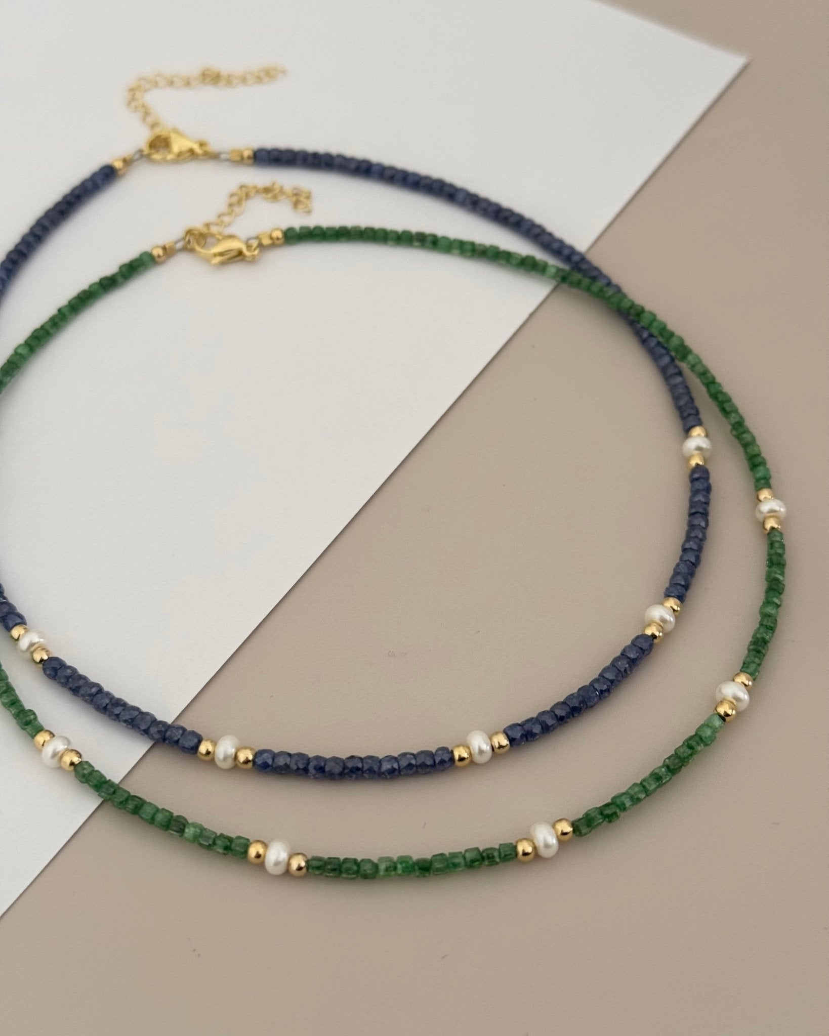 Crystal Pearl Necklace - LimaLimón Store