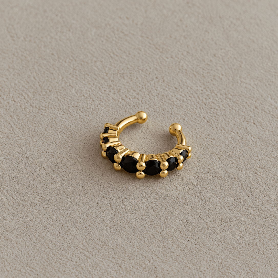 Crystal Spark Ear Cuff - Earring | LimaLimón Store - 2
