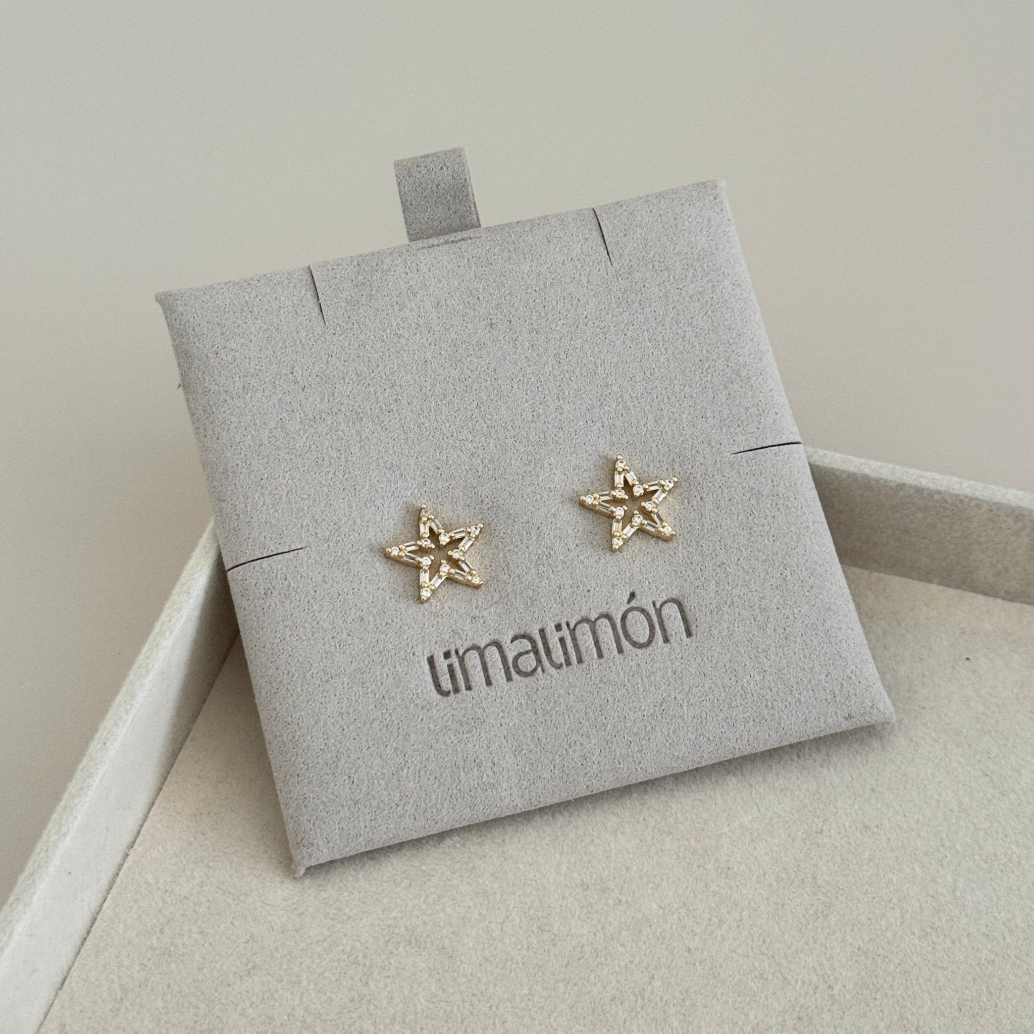 Crystal Star Studs - Earring | LimaLimón Store - 2