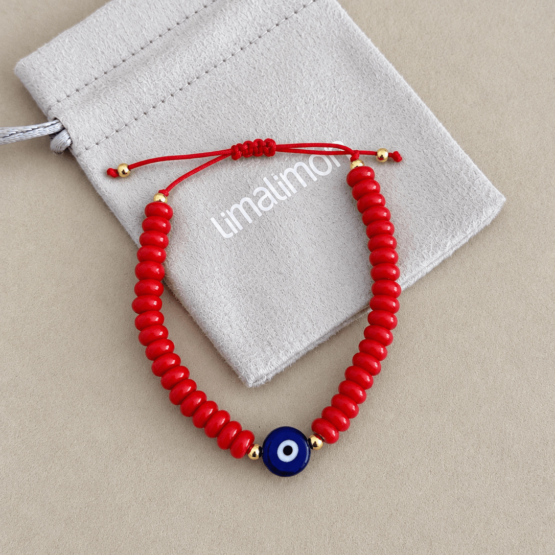 Evil Eye Beaded Bracelet - Bracelet | LimaLimón Store - 3