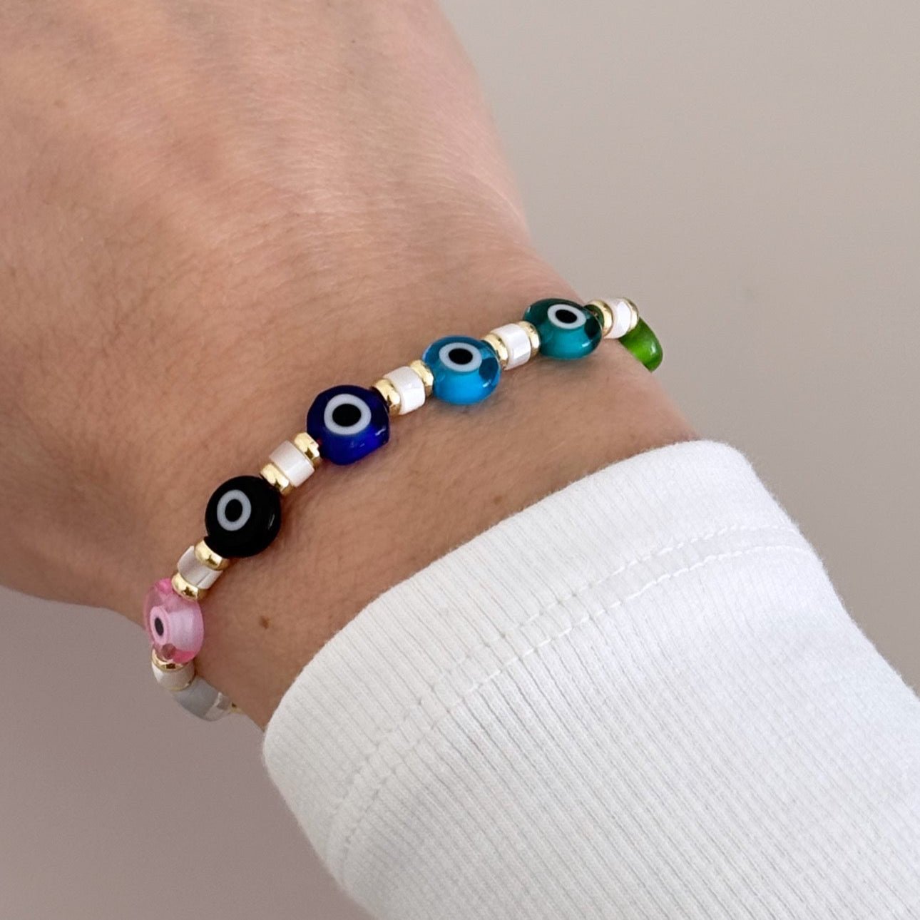 Evil eye Colors Bracelet - LimaLimón Store