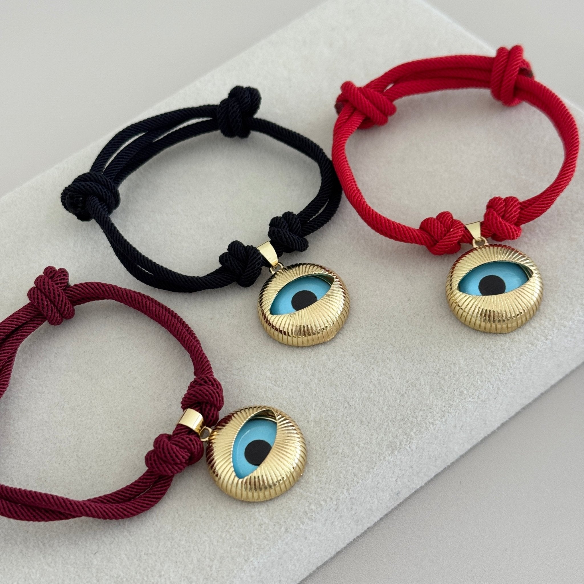 Evil Eye Cord Bracelet - Bracelet | LimaLimón Store - 6