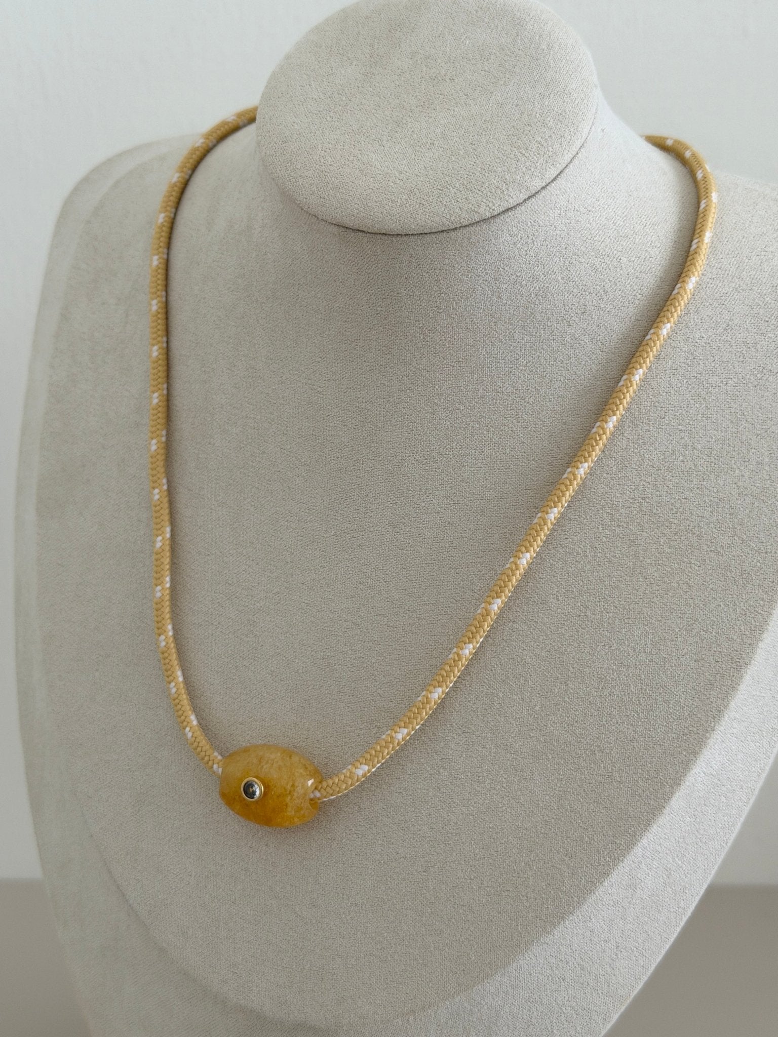 Evil Eye Cord Necklace - Necklaces | LimaLimón Store - 5