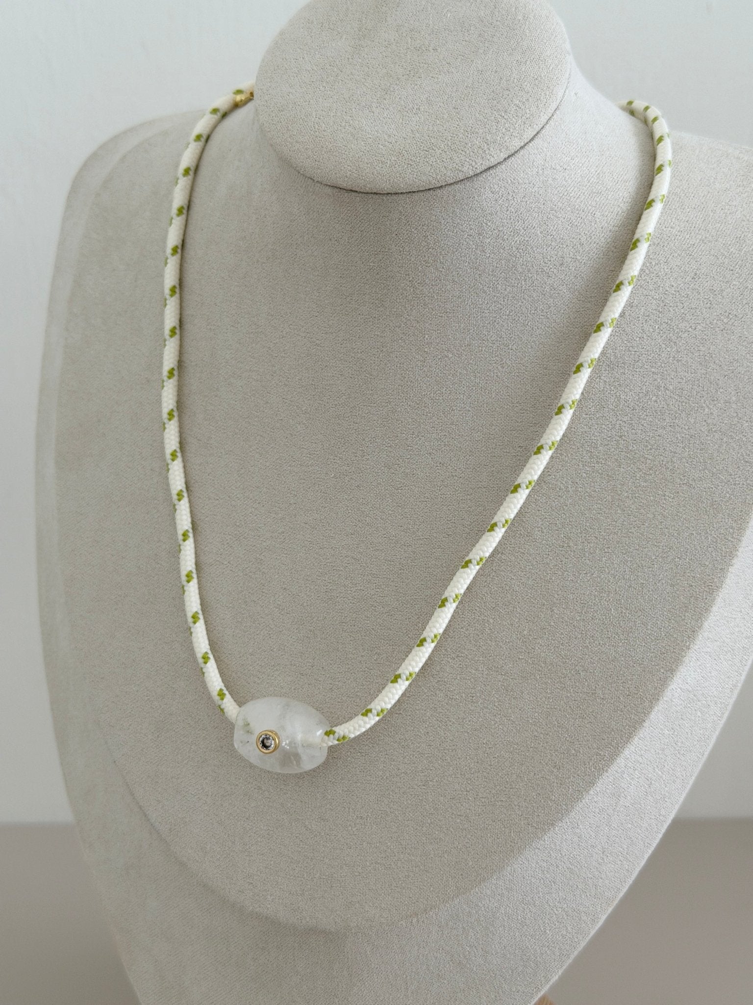 Evil Eye Cord Necklace - Necklaces | LimaLimón Store - 4