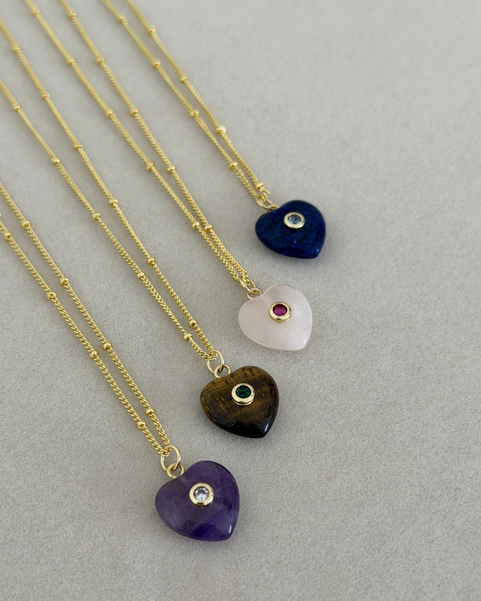 Evil Eye Heart Necklace - Necklace | LimaLimón Store - 8