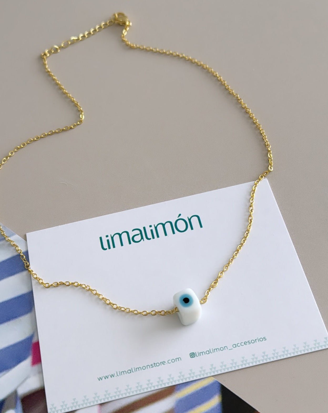 Evil Eye Necklace - Necklace | LimaLimón Store - 2