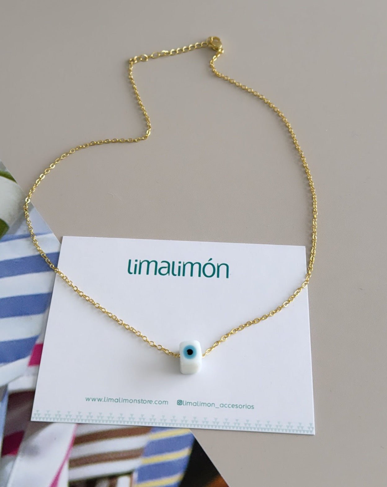 Evil Eye Necklace - Necklace | LimaLimón Store - 1