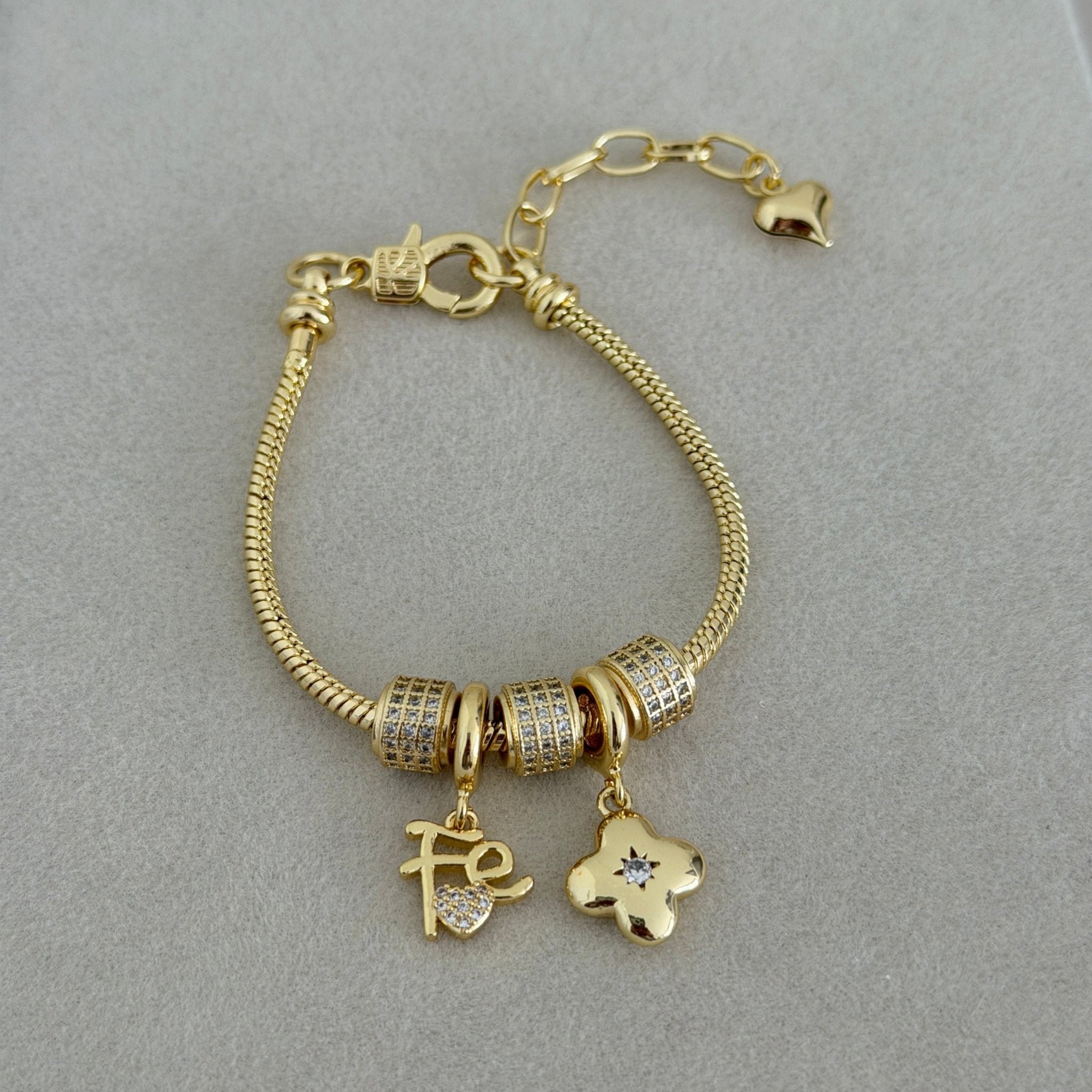Faith &amp; Bloom Charm Bracelet - | LimaLimón Store - 3