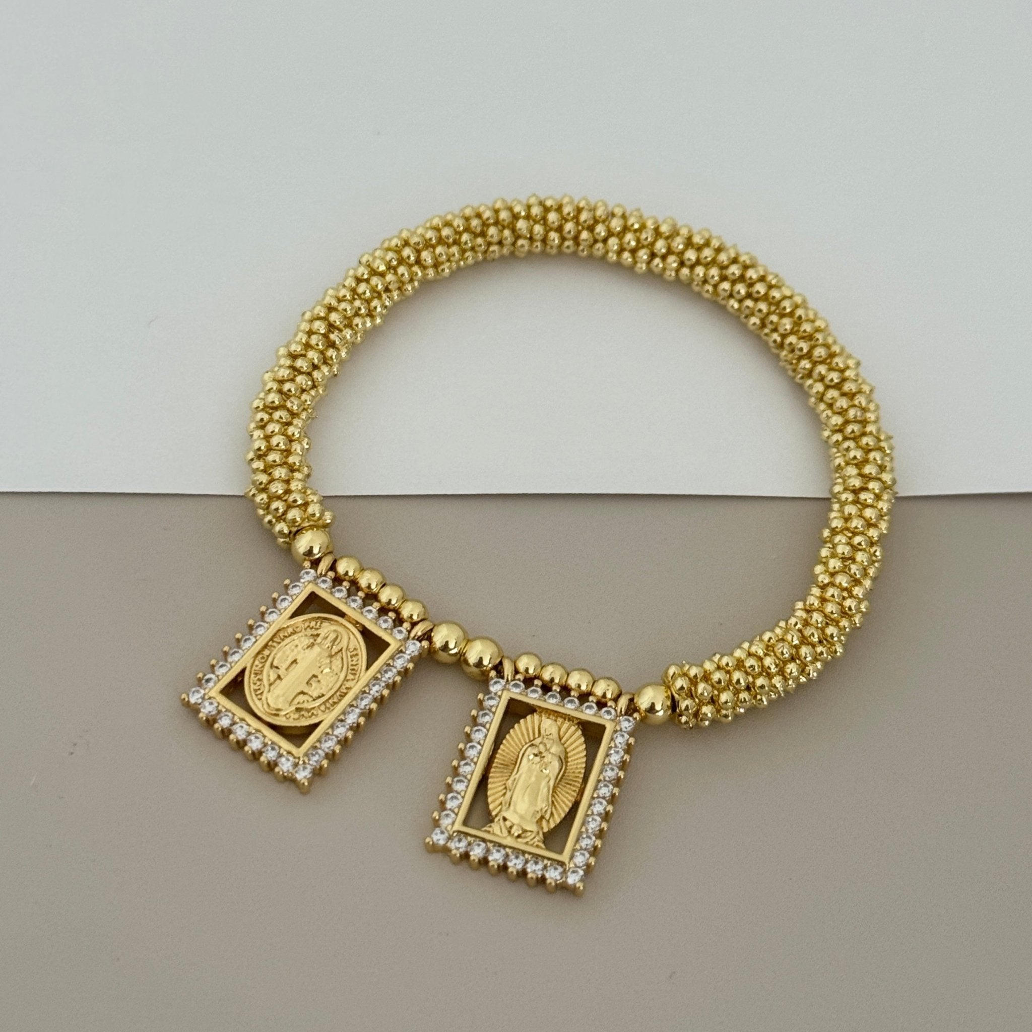 Faith & Devotion Charm Bracelet - Bracelets | LimaLimón Store - 5