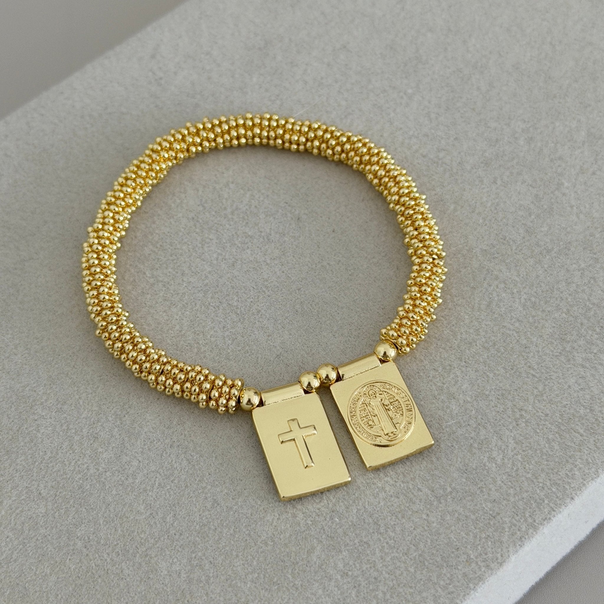 Faith Duo Beaded Bracelet - Bracelet | LimaLimón Store - 1