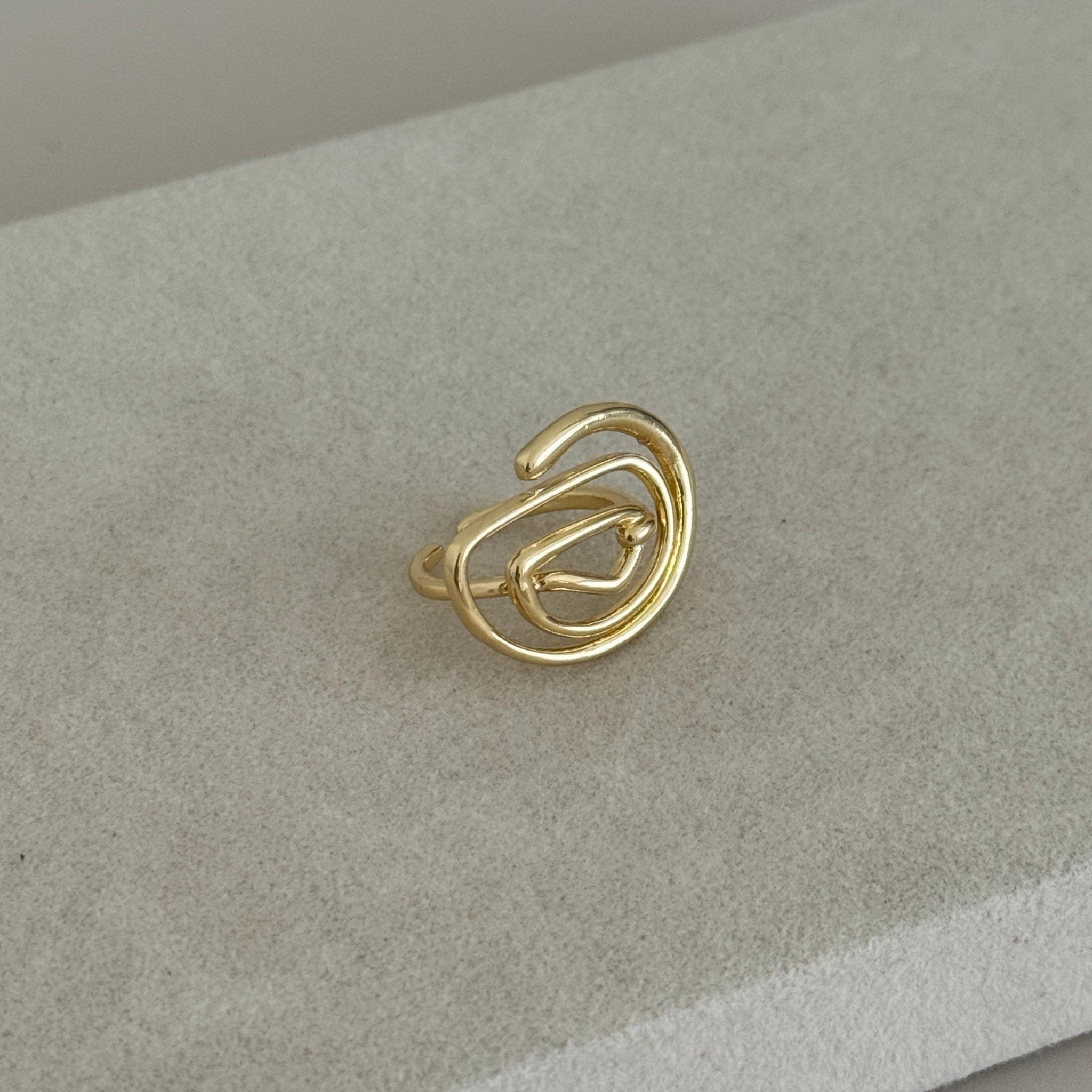 Flow Adjustable Ring - ring jewelry | LimaLimón Store - 1