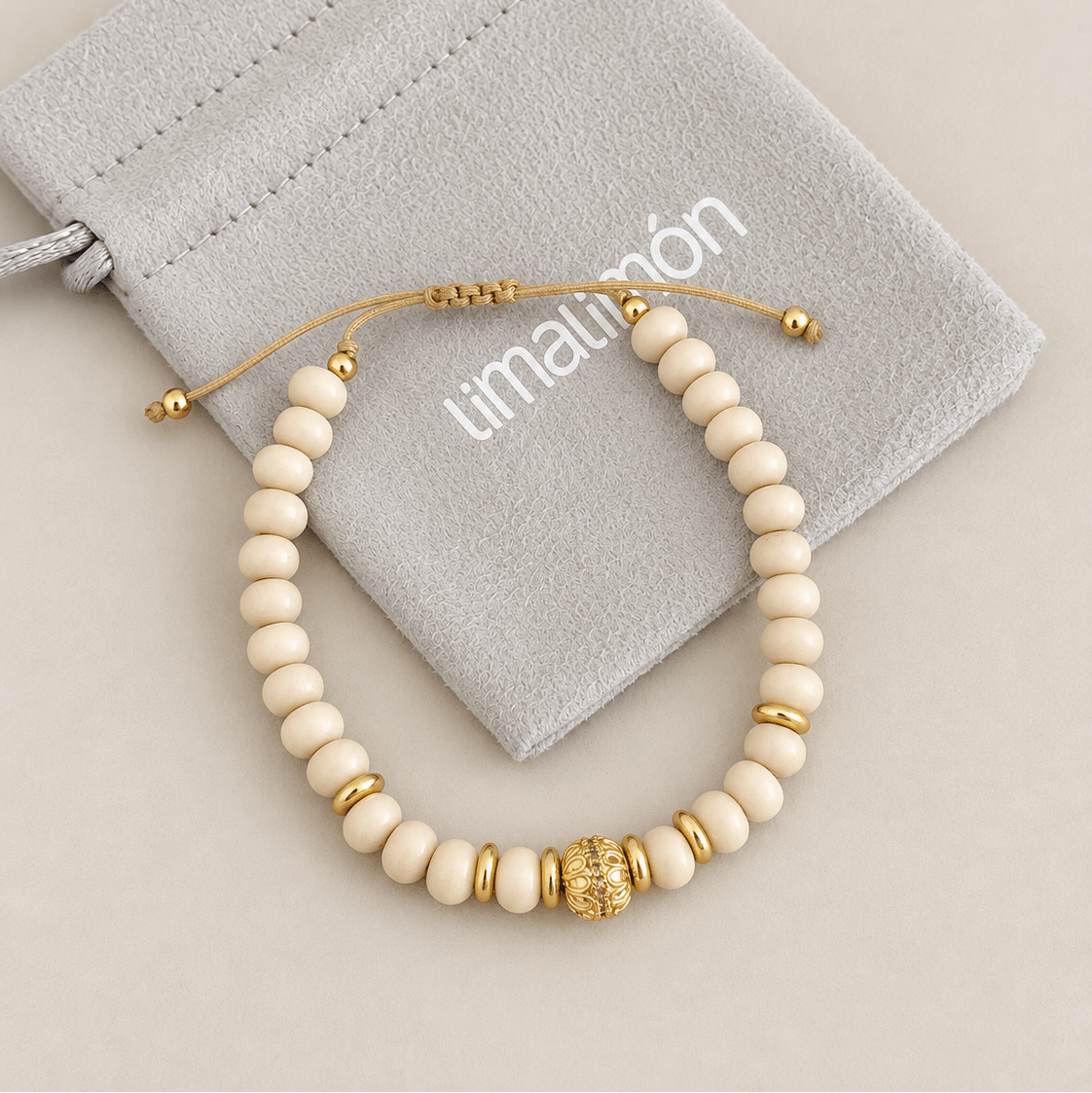 Gold Accent Bracelet - Bracelet | LimaLimón Store - 4