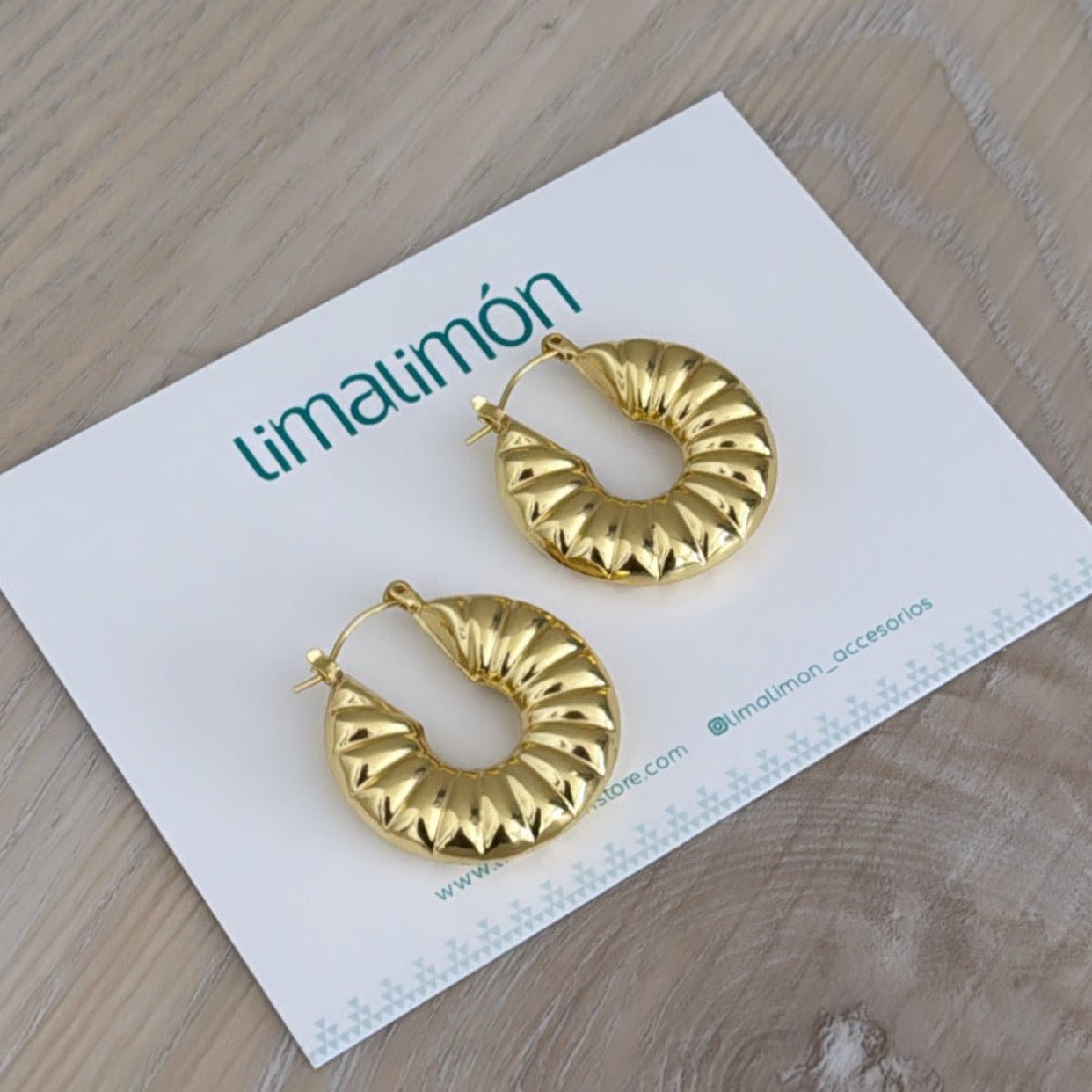 Gold and Silver Earring's - LimaLimón Store