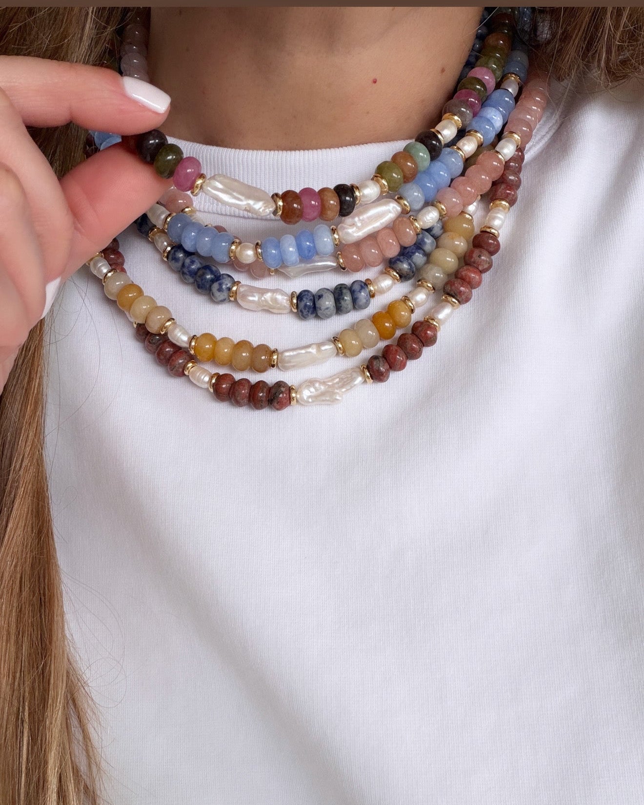 Harmony Pearl Necklace - Necklace | LimaLimón Store - 1