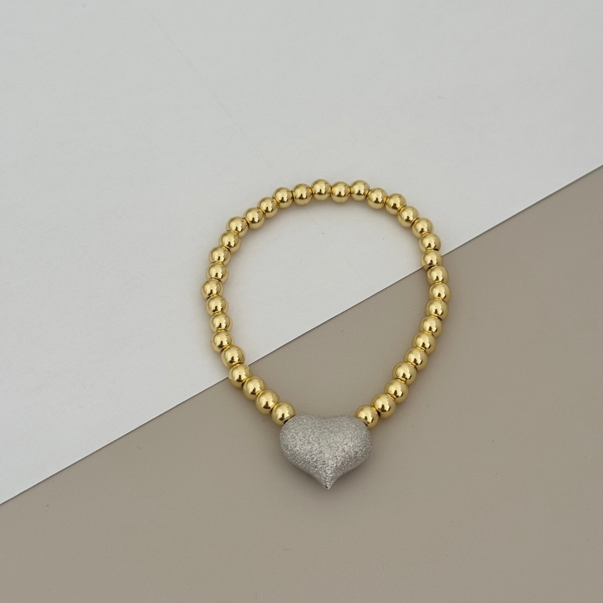 Heart Bead Bracelet - LimaLimón Store