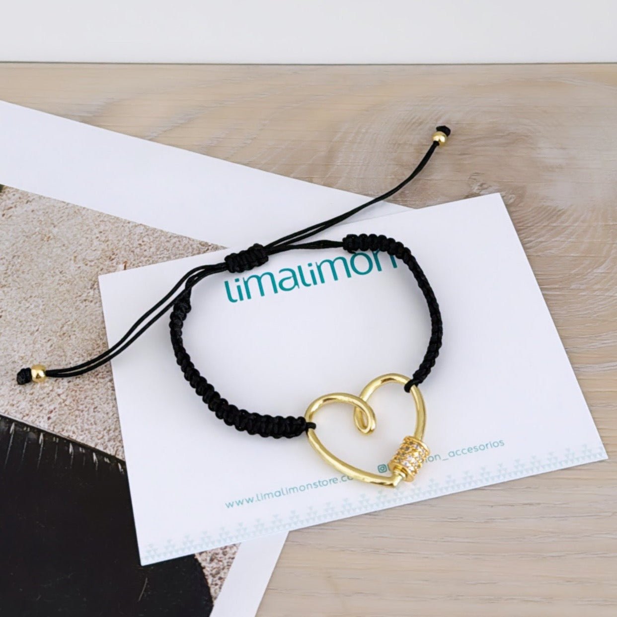 Heart Bracelet - LimaLimón Store
