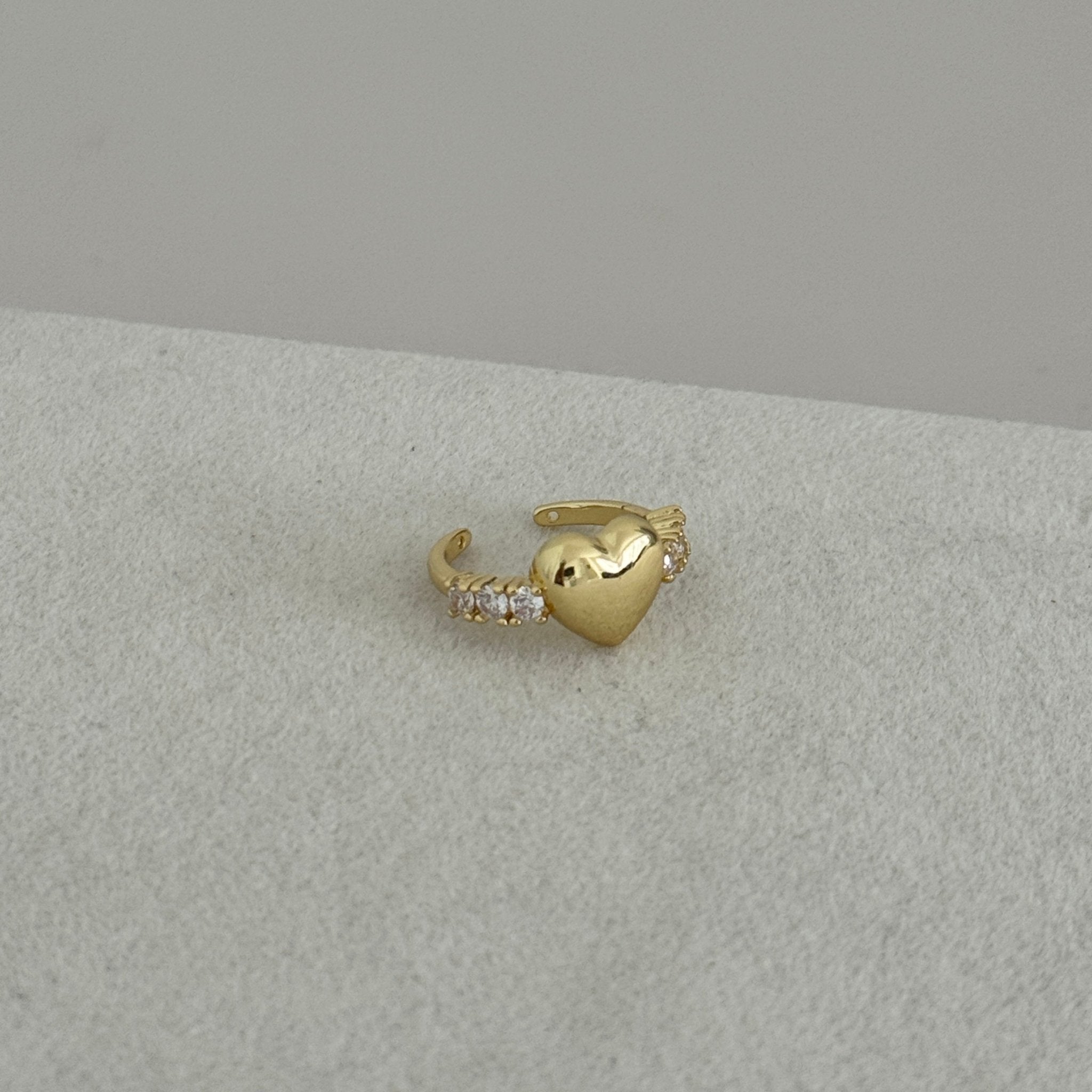 Heart Charm Ring - ring jewelry | LimaLimón Store - 3