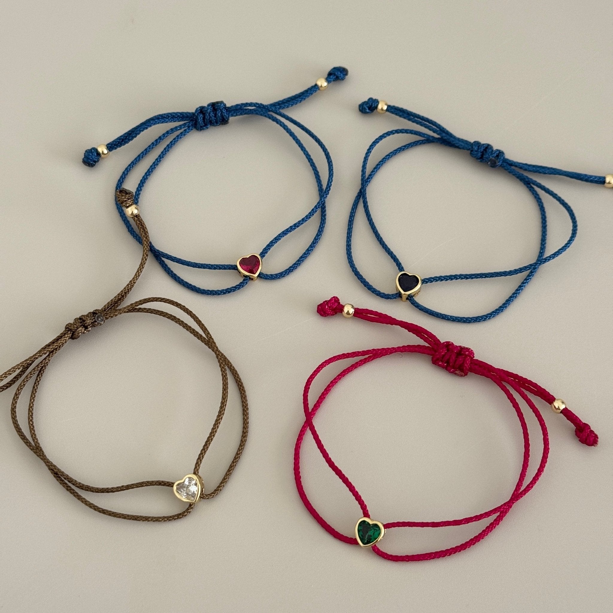 Heart Cord Bracelet - Bracelet | LimaLimón Store - 6