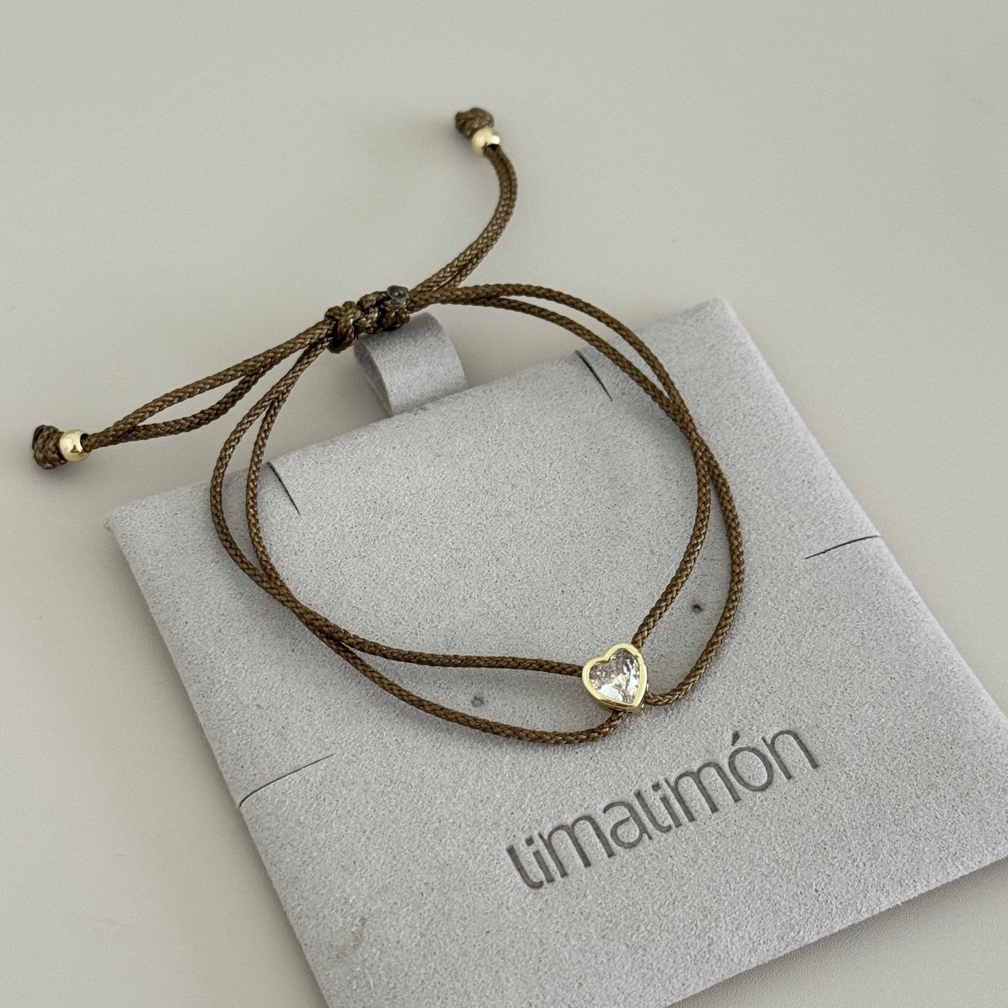 Heart Cord Bracelet - Bracelet | LimaLimón Store - 4
