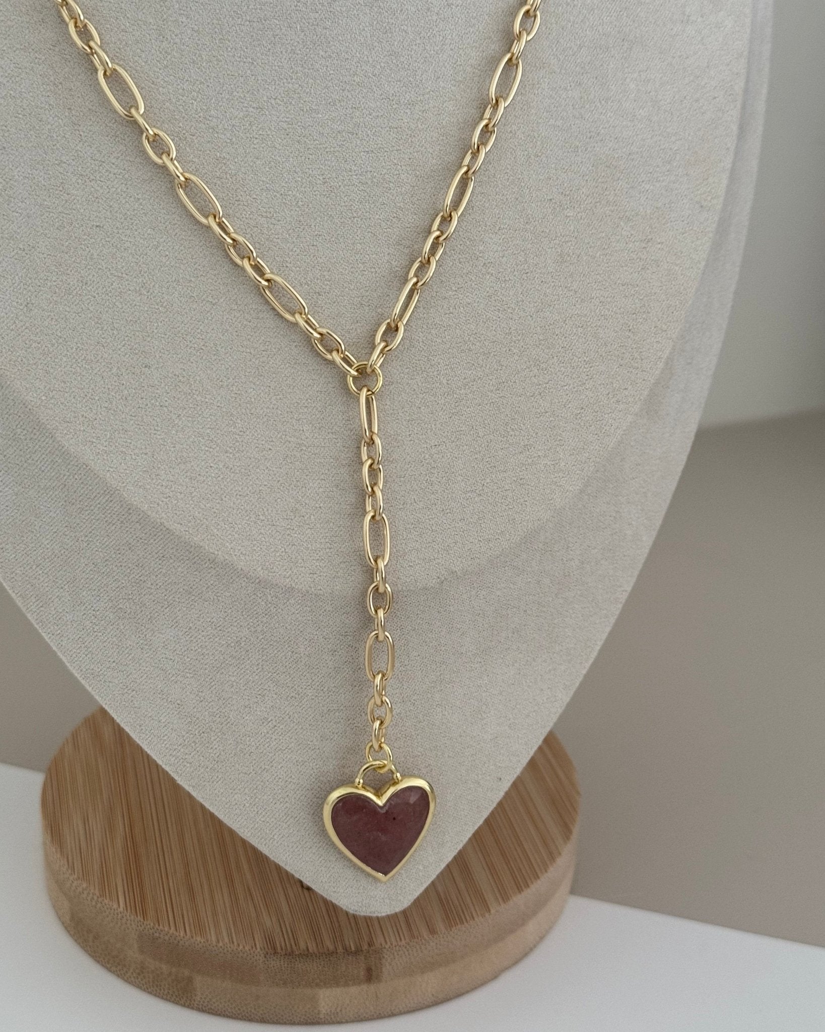Heart Nacre Necklace - Necklace | LimaLimón Store - 6