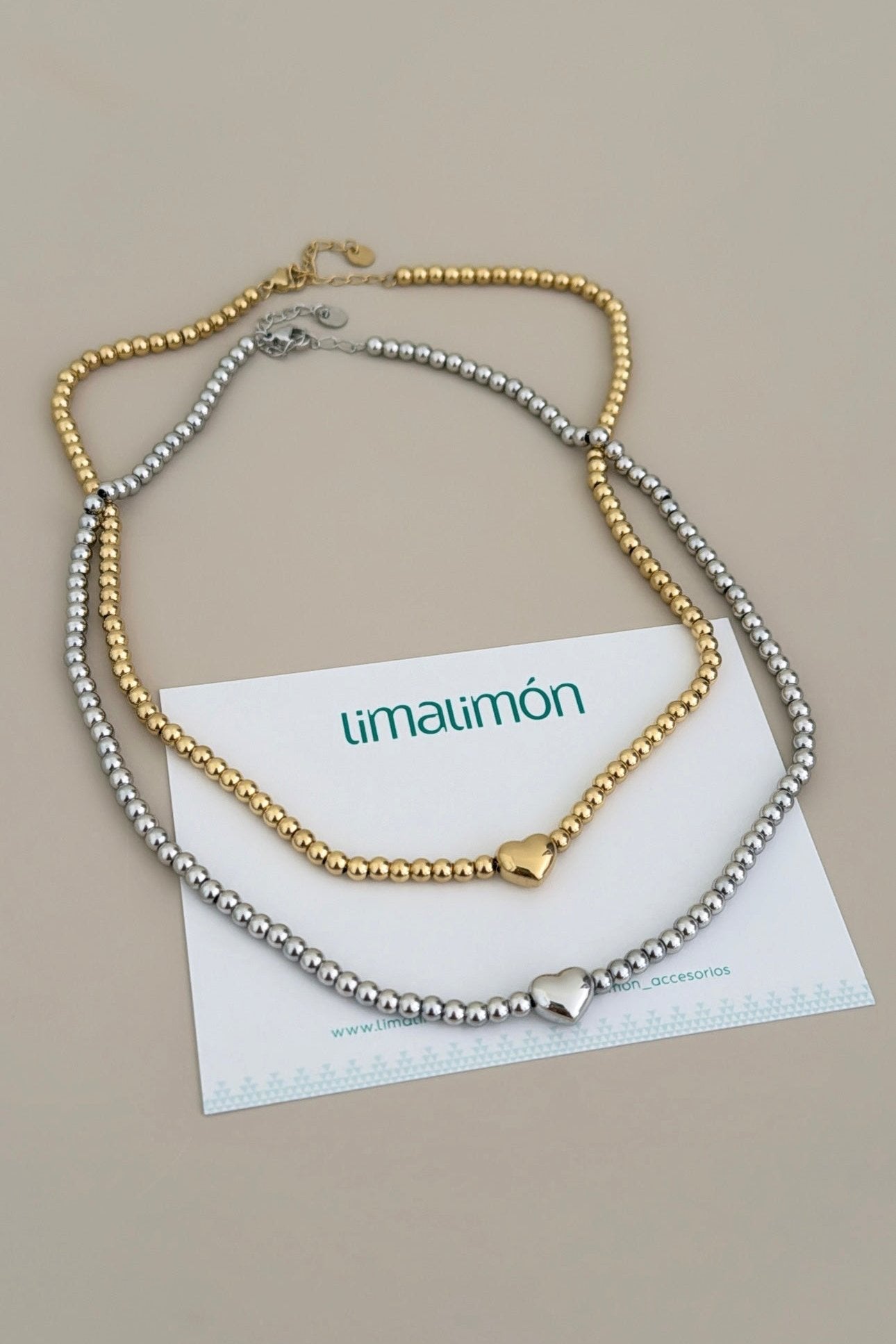 Heart Necklace - Necklace | LimaLimón Store - 1