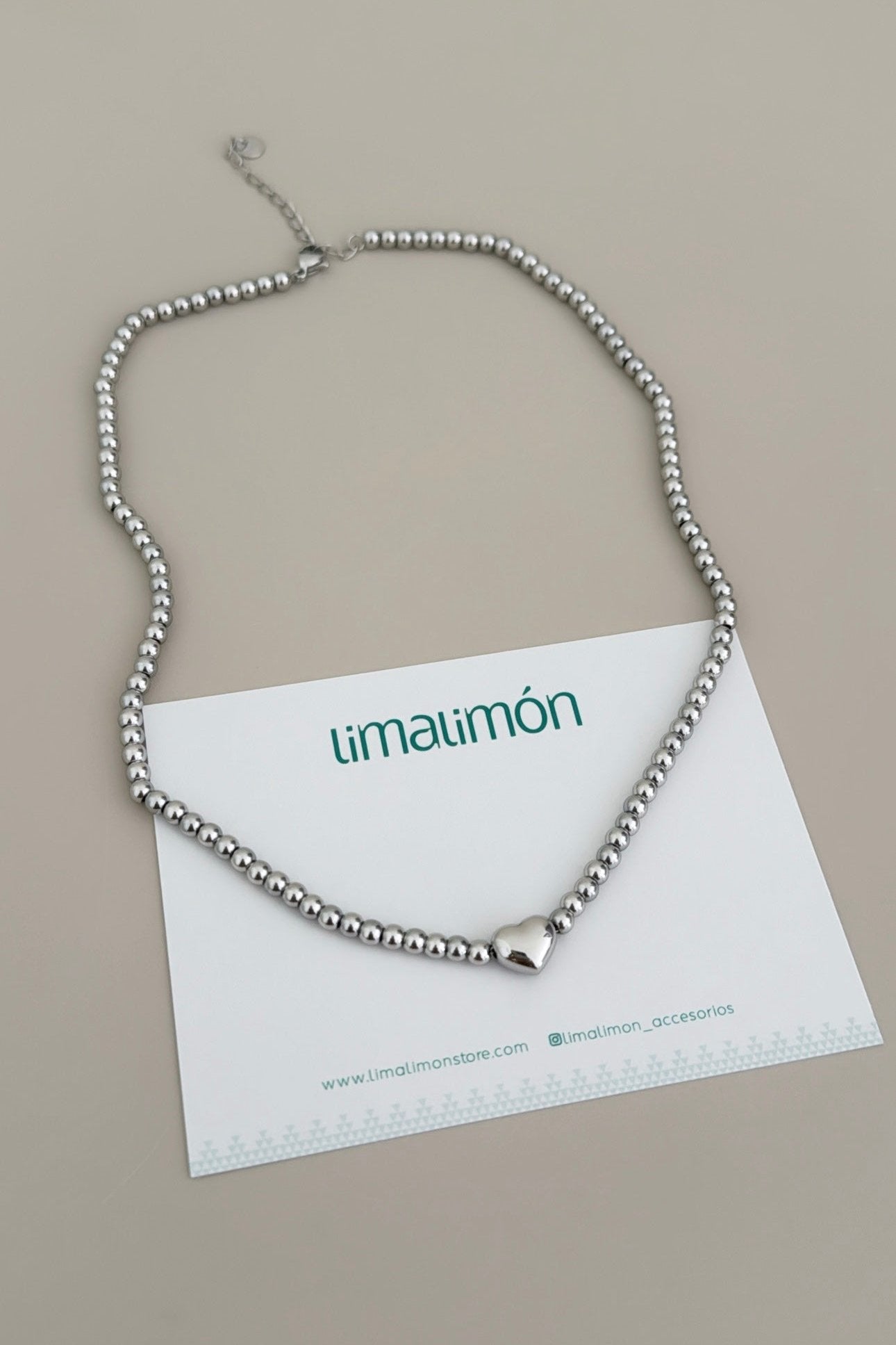 Heart Necklace - Necklace | LimaLimón Store - 3