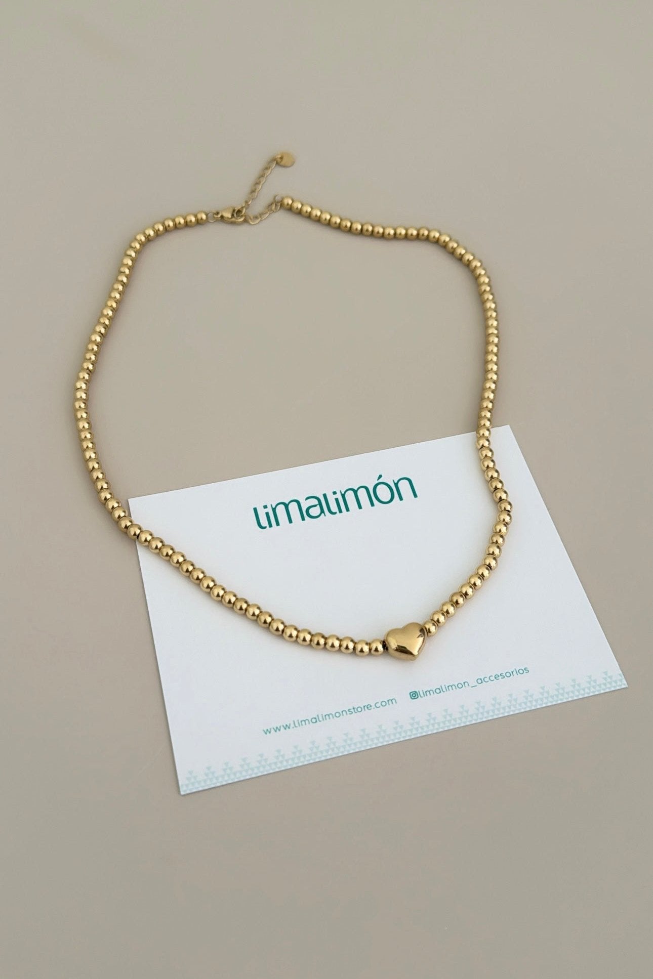 Heart Necklace - Necklace | LimaLimón Store - 2