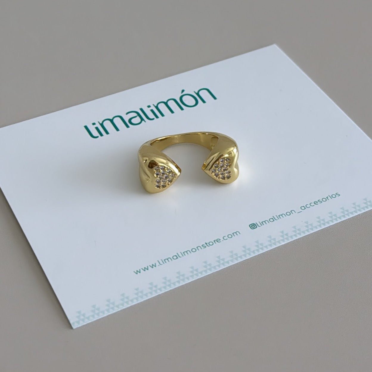 Heart Ring - LimaLimón Store