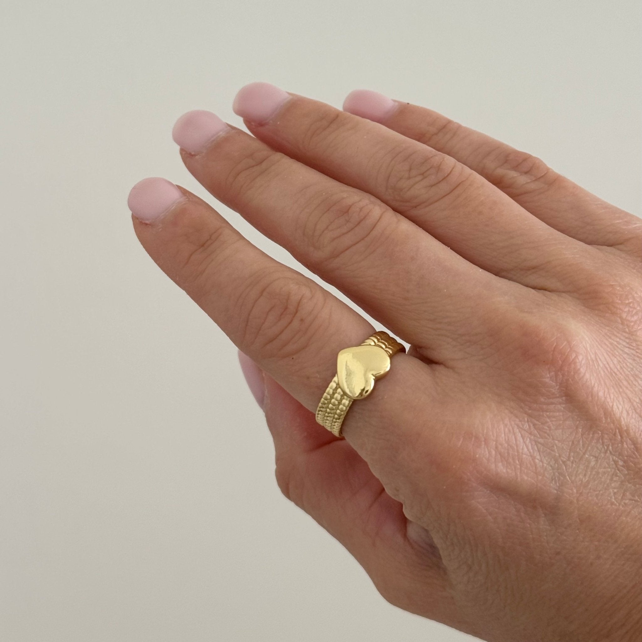 Heart Ring - ring jewelry | LimaLimón Store - 3