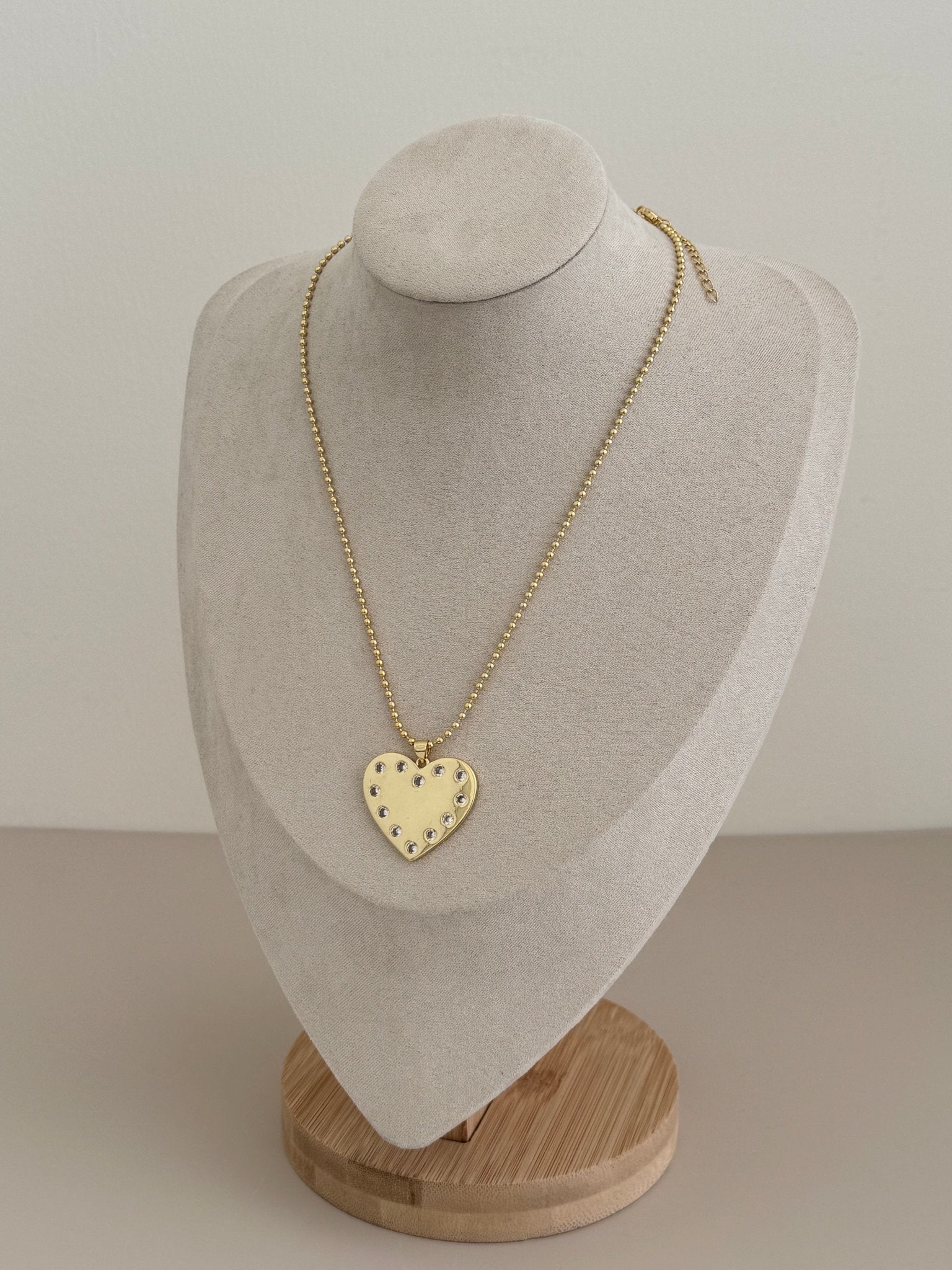 Heart Zirconia Necklace - LimaLimón Store