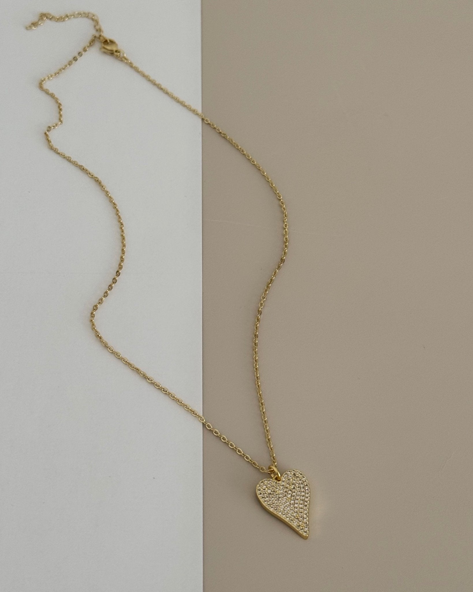 Heart Zirconia Necklace - LimaLimón Store
